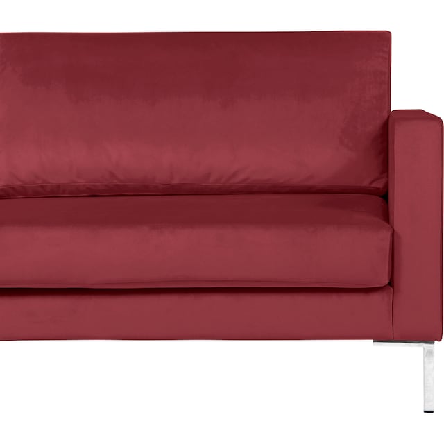 Alte Gerberei Ecksofa »Velina«, mit Metall-Winkelfüßen, Breite 294 cm  online kaufen