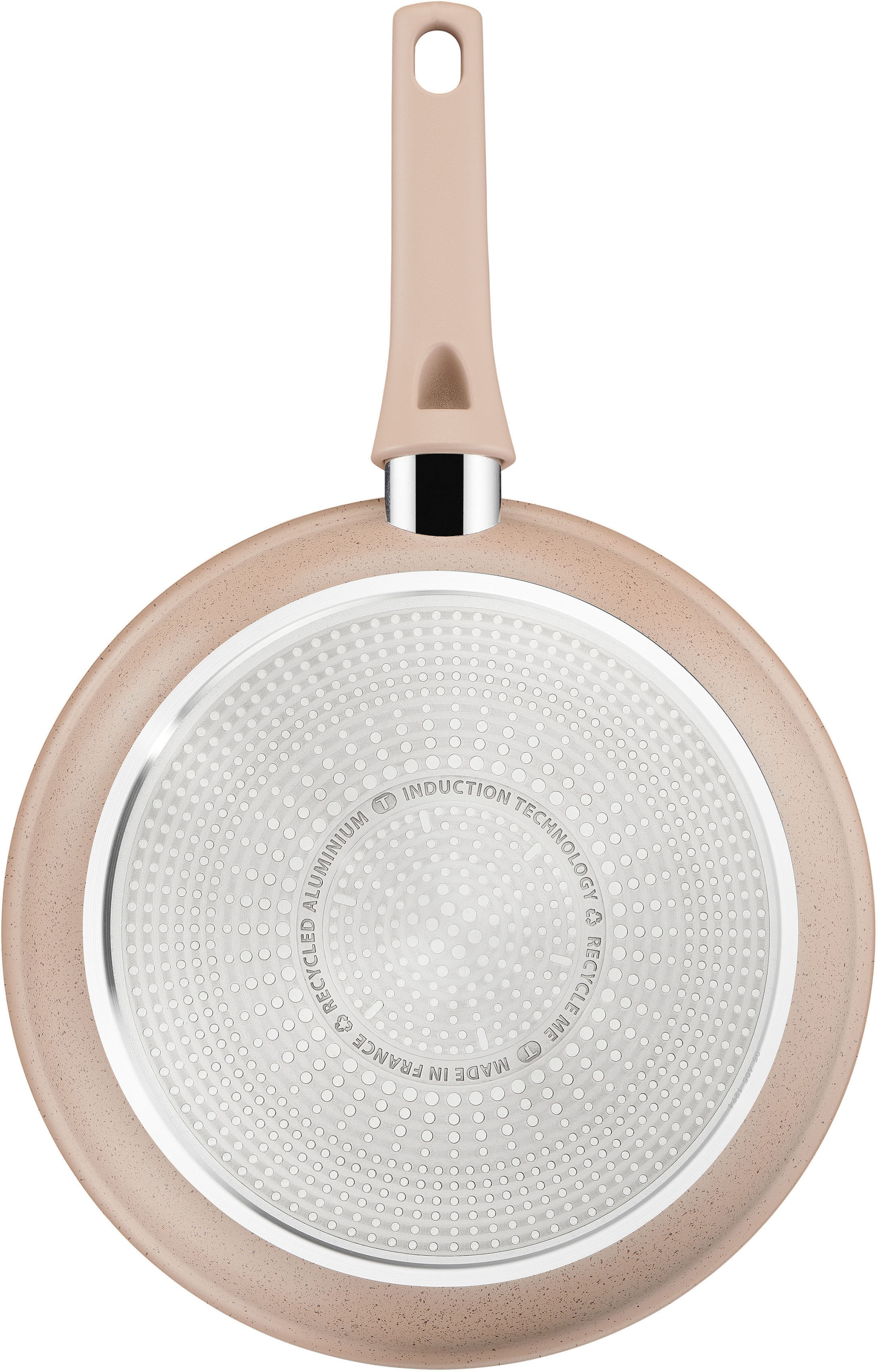Tefal Bratpfanne »Delight«, Aluminium, (1 tlg.), Temperaturanzeiger, 100% recycelter Aluminium, Induktion
