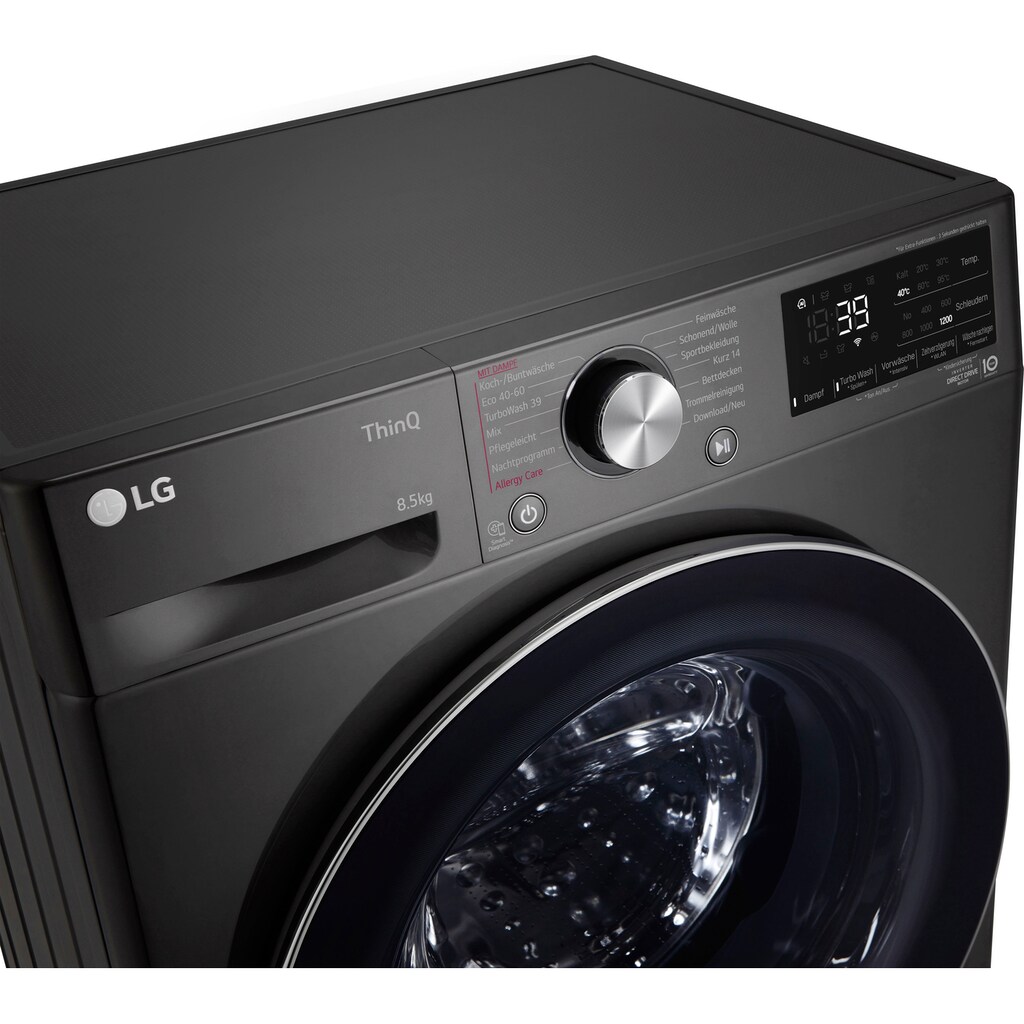 LG Waschmaschine »F2WV9082B«, Serie 7, F2WV9082B, 8,5 kg