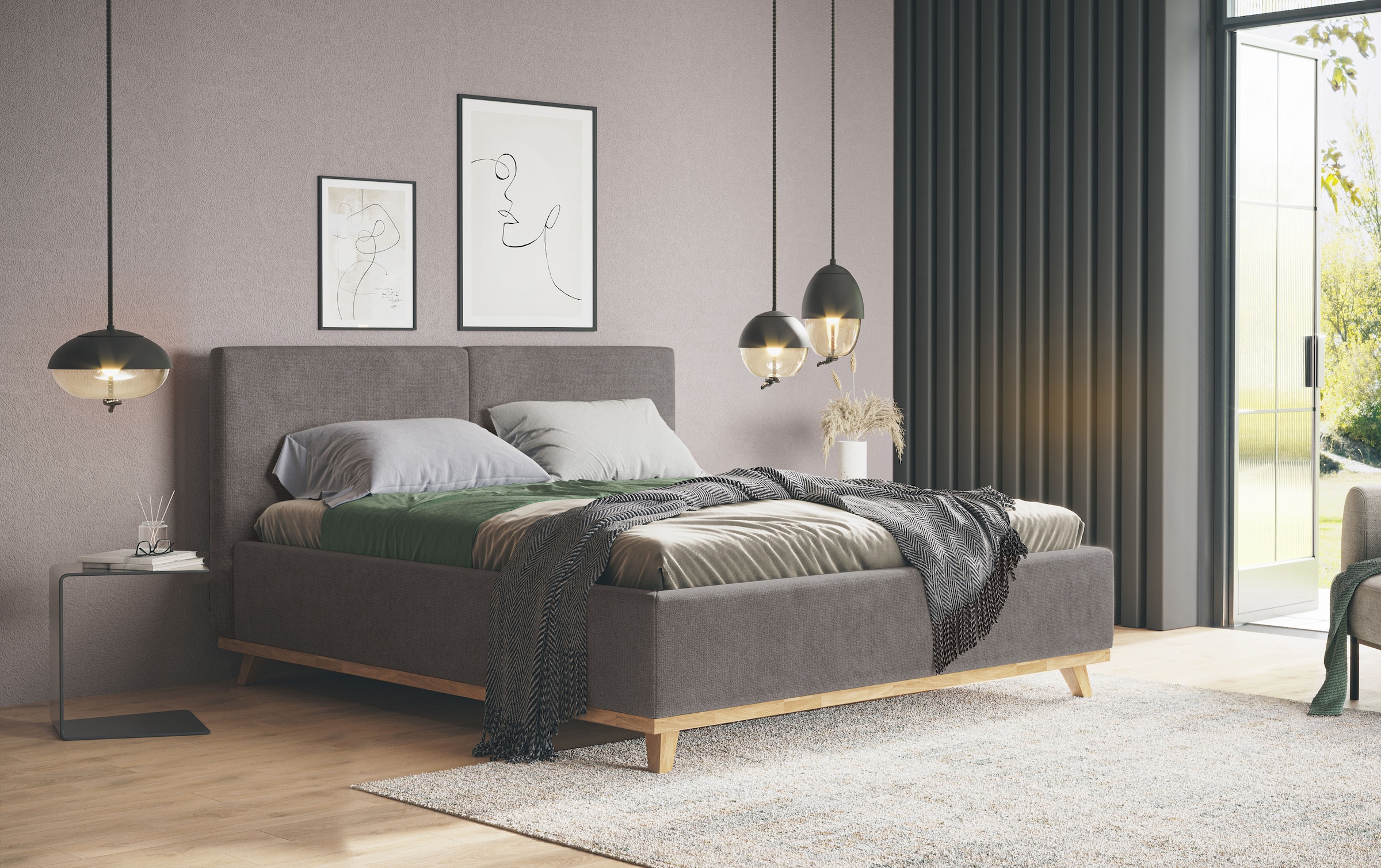 COTTA Polsterbett »MILLI III wahlweise mit Bettkasten« günstig online kaufen