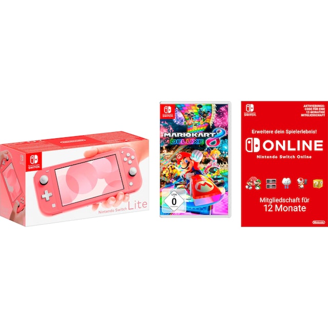 Nintendo Switch Konsolen-Set »Lite«, inkl. Mario Kart 8 Deluxe auf Raten  bestellen