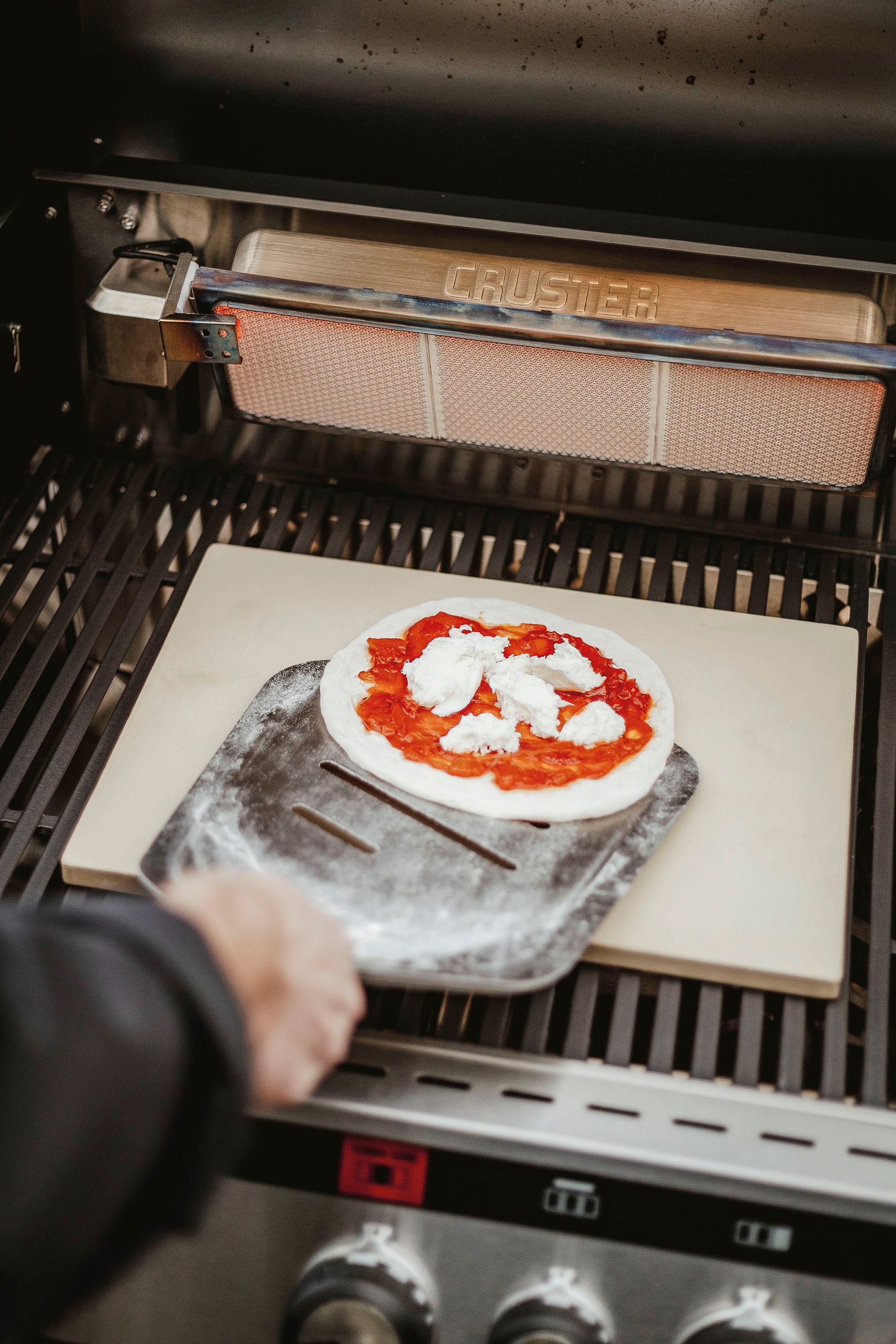 Enders® Pizzastein, Cordierit, eckig
