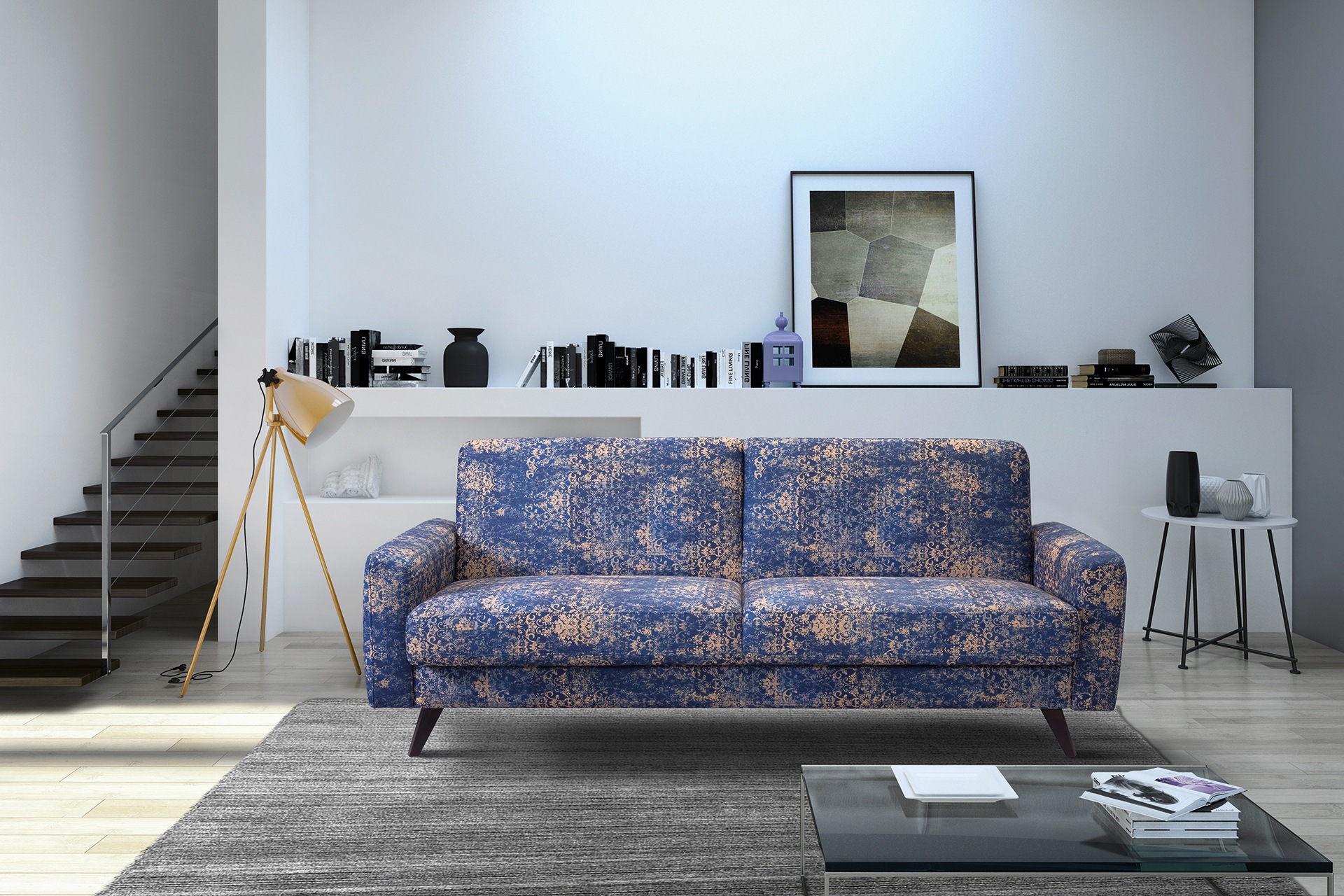 exxpo - sofa fashion 3-Sitzer »Side, trendiger Bezugsstoff, toller Sitz- un günstig online kaufen