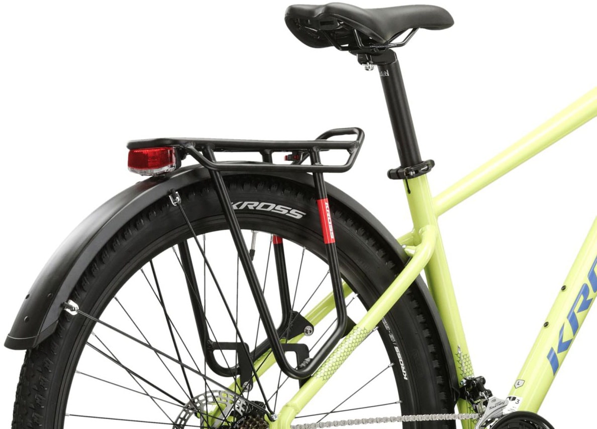 Kross Mountainbike »KROSS MTB Hardtail Hexagon 2.0 27,5" grün 21 Gänge«, 21 Gang, Shimano, ALTUS M310 Schaltwerk, Kettenschaltung