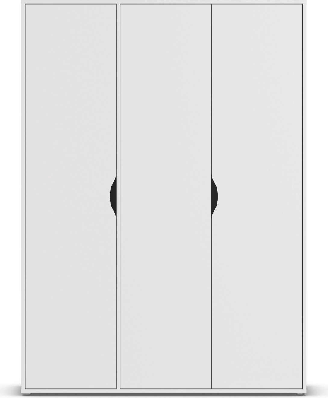 rauch Drehtürenschrank »Kleiderschrank Schrank Garderobe Wäscheschrank NARAI viel Stauraum«, (in 3 verschiedenen Ausstattungen BASIC/CLASSIC/PREMIUM), Griffausfräsungen für eine grifflose Optik TOPSELLER MADE IN GERMANY