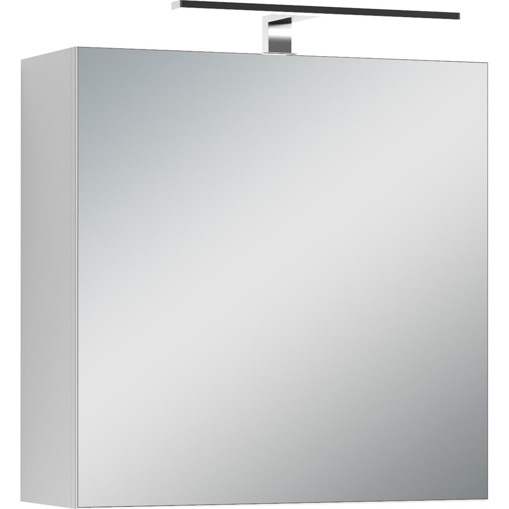 Homexperts Spiegelschrank »Salsa«, Breite 60 cm, mit LED-Beleuchtung & Schalter-/Steckdosenbox