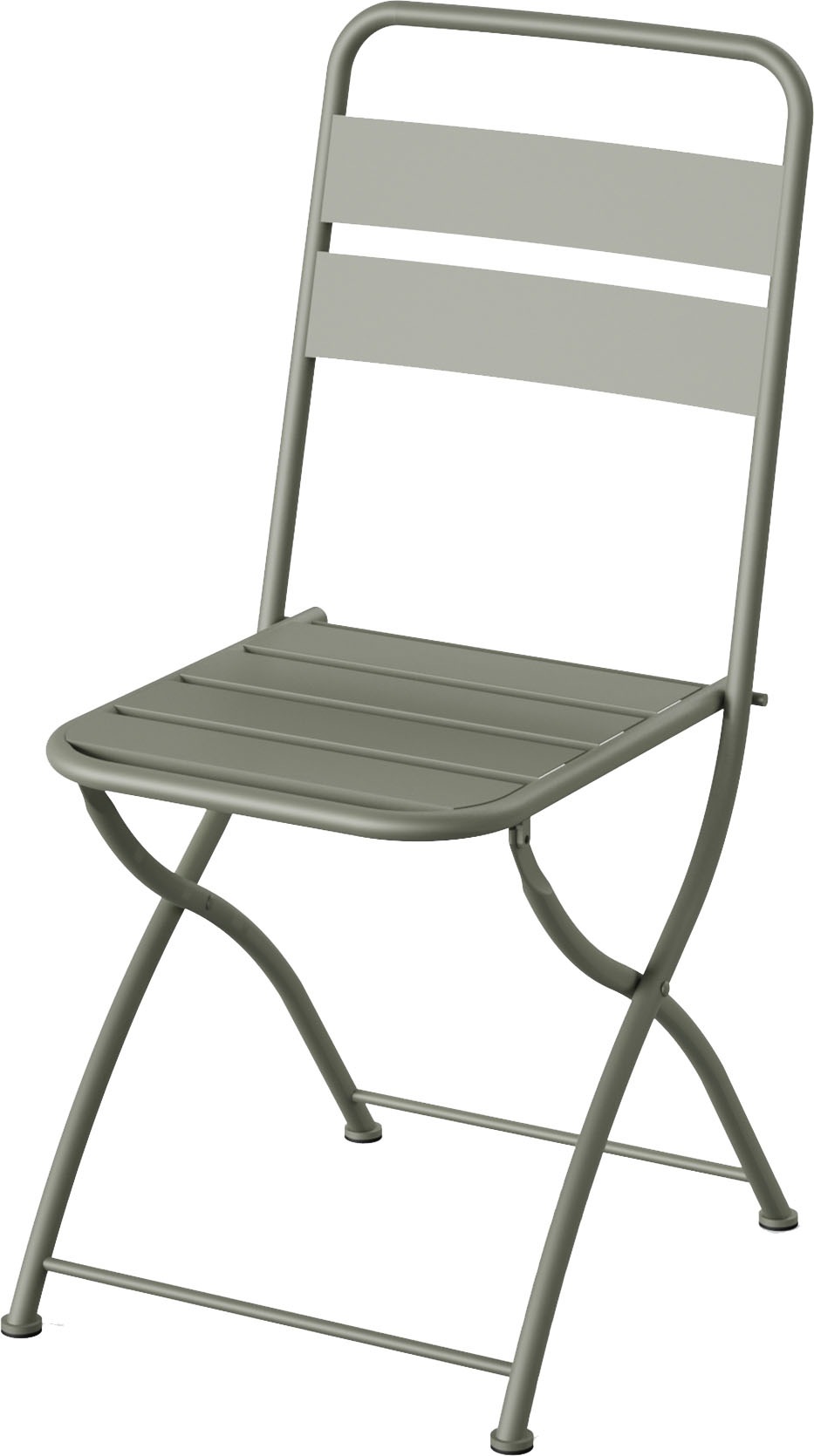 Essentials Klappstuhl »Breeze« () 1 Stk. Bistro Klappstuhl, Metall, grün günstig online kaufen