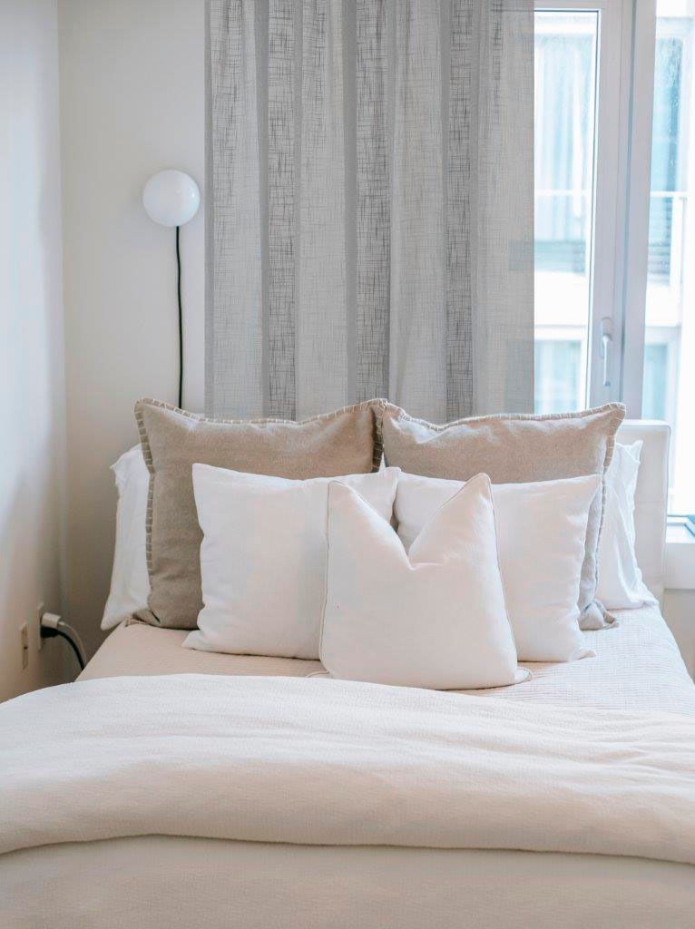 Home Basics Vorhang »SOFTY 2er Pack«, (2 St.), 2er Pack Kombibandschal SOFTY Uni