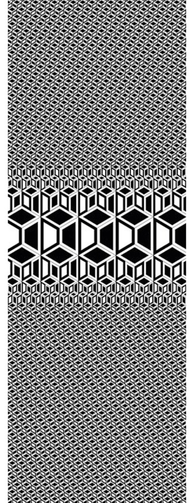 Architects Paper Fototapete »Labyrinth«, Grafik Tapete Schwarz Weiß Panel 1 günstig online kaufen