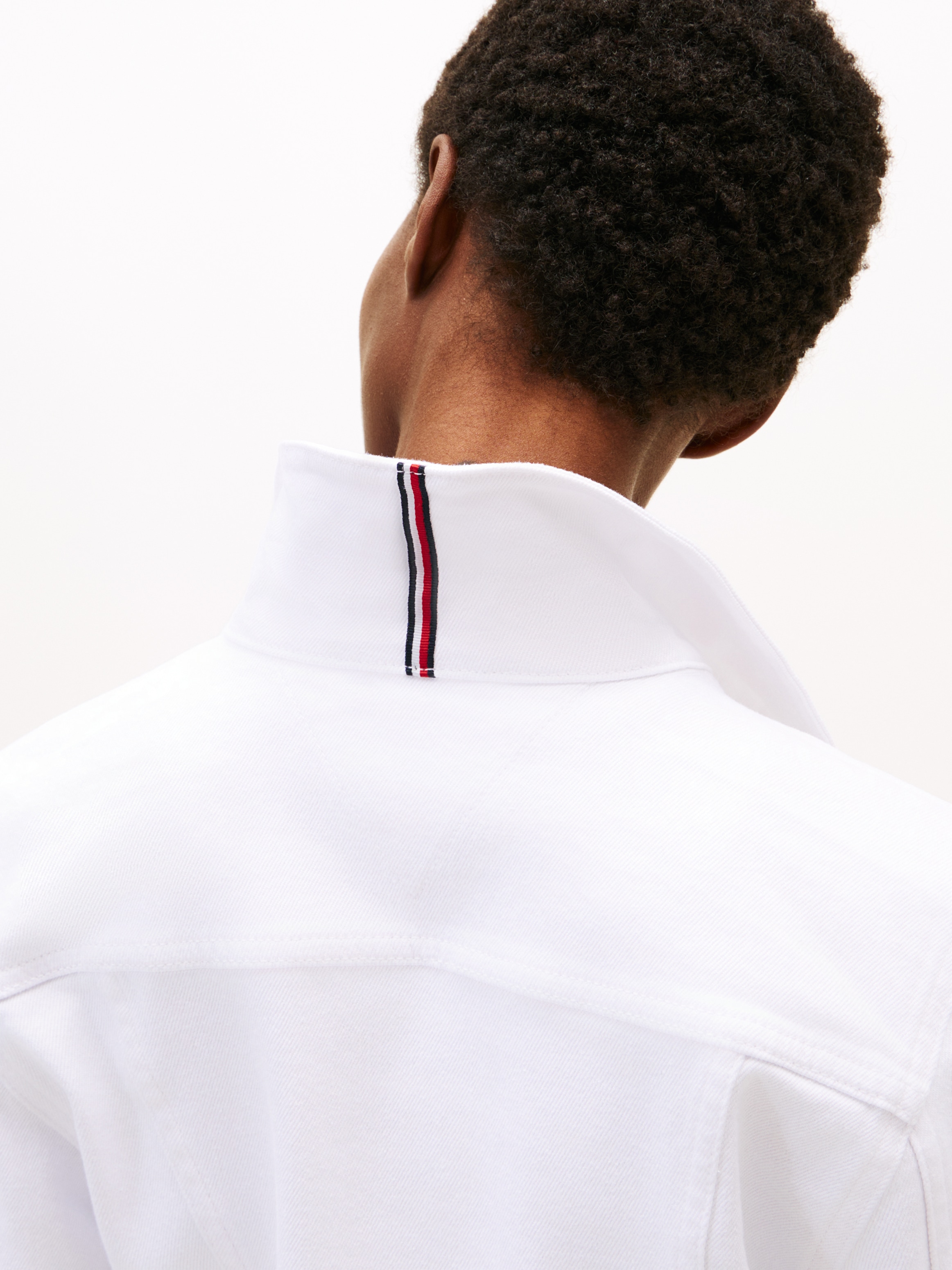 Tommy Hilfiger Jeansjacke »DNM SLIM JACKET WHITE« mit vielseitigem Design