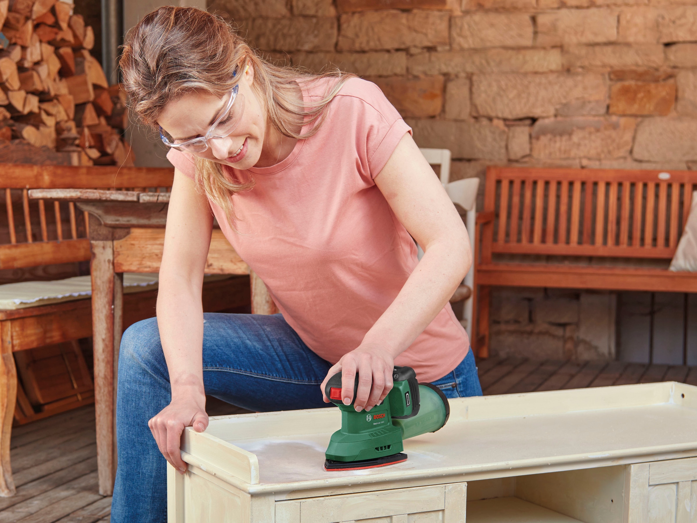 Bosch Home & Garden Akku-Multischleifer »EasySander 18V-8 - solo« ohne Akku und Ladegerät