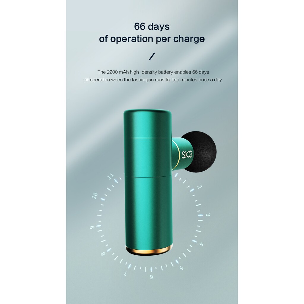 SKG Massagepistole »F3-EN-GREEN, grün«