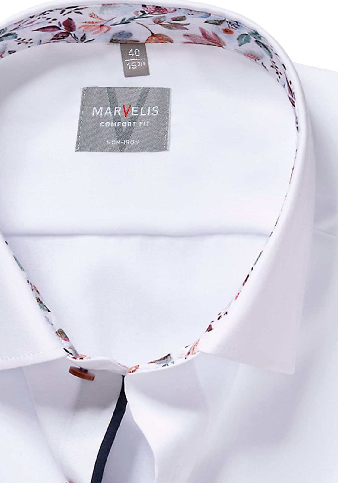 MARVELIS Kurzarmhemd »Lucky« bügelfrei, comfort fit