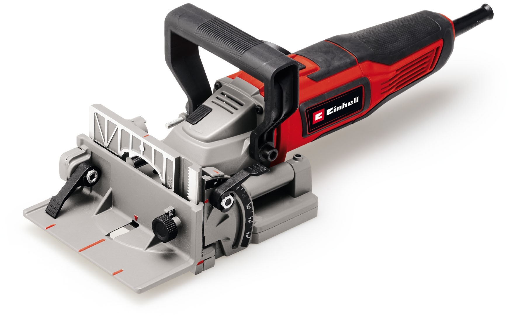 Einhell Flachdübelfräse »TE-BJ 900«, (Set, 5 tlg.), stufenlose Winkeleinstellung bis zu 90°