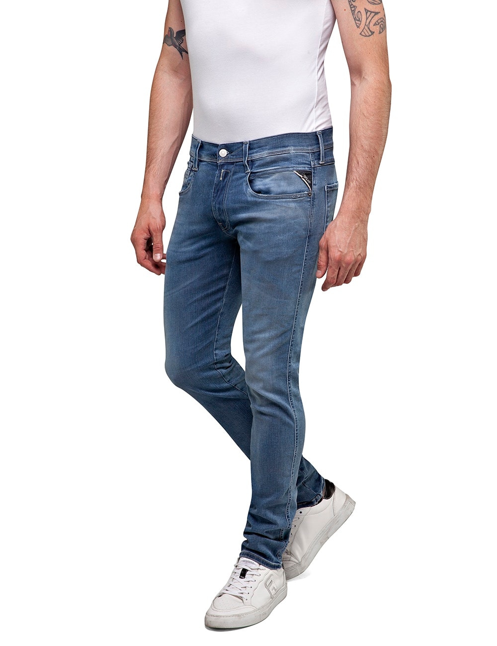 Replay Slim-fit-Jeans »ANBASS HYPERFLEX BIO«
