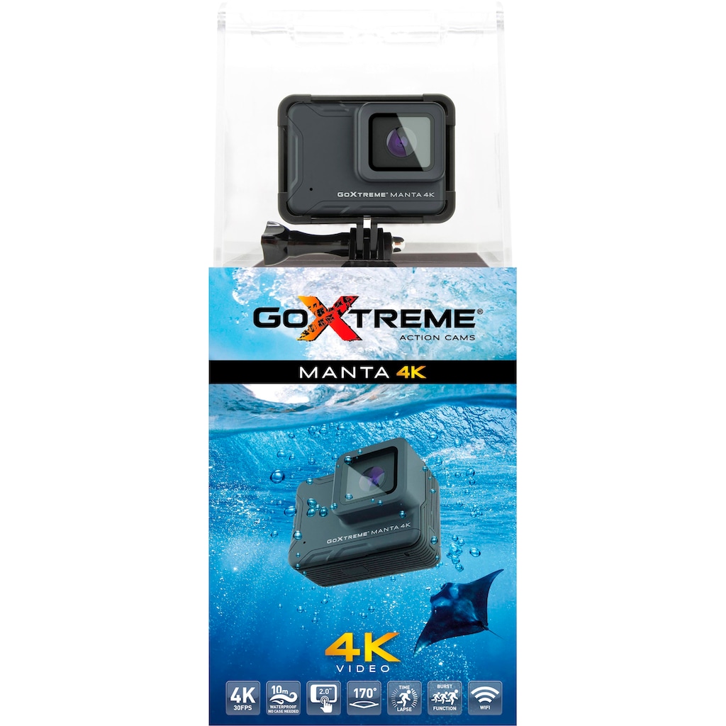 GoXtreme Action Cam »GoXtreme® Manta 4K«, 4K Ultra HD, WLAN (Wi-Fi)