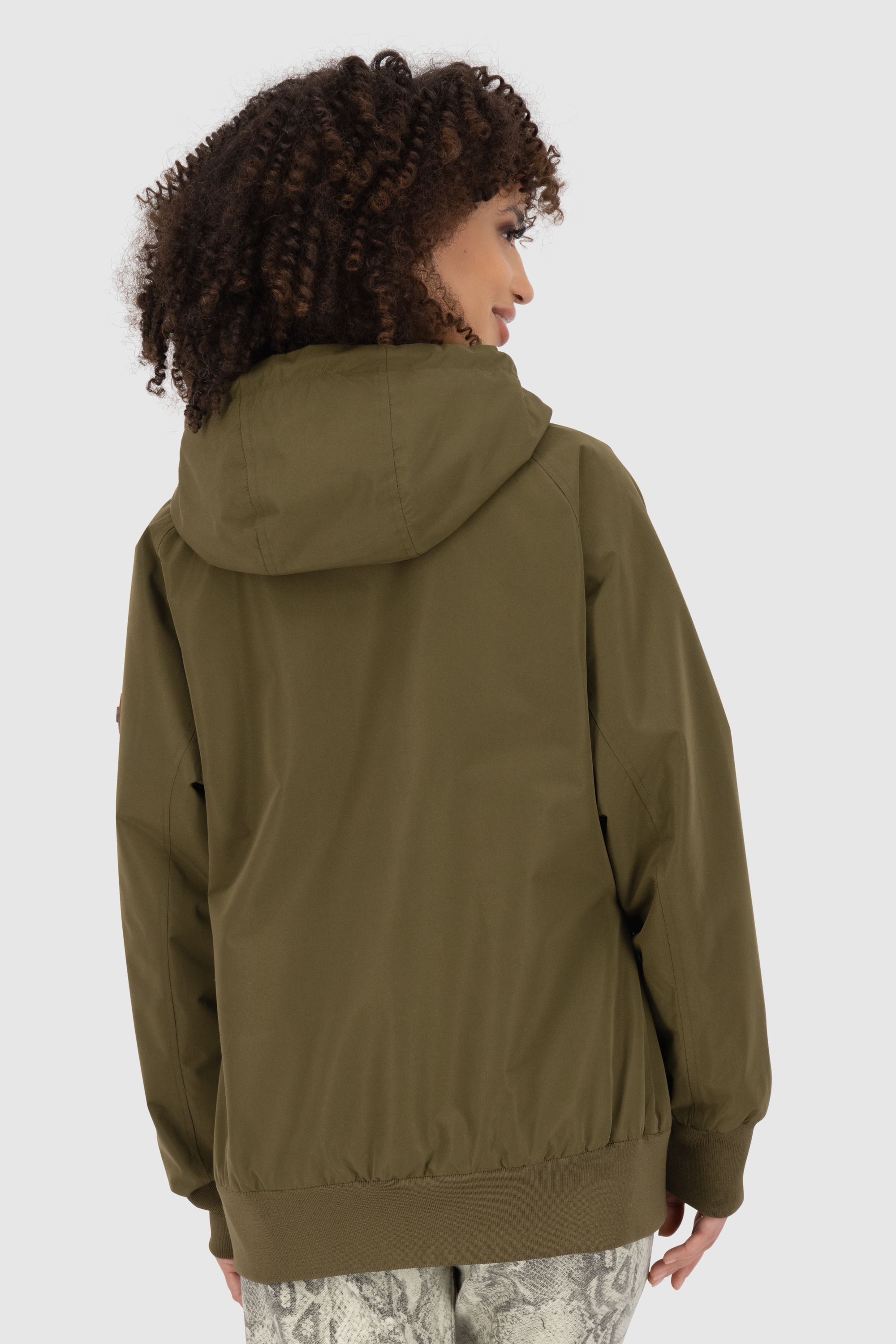 Alife & Kickin Outdoorjacke »RenitaAKA« mit Kapuze mit Kapuze in bequemen Fit