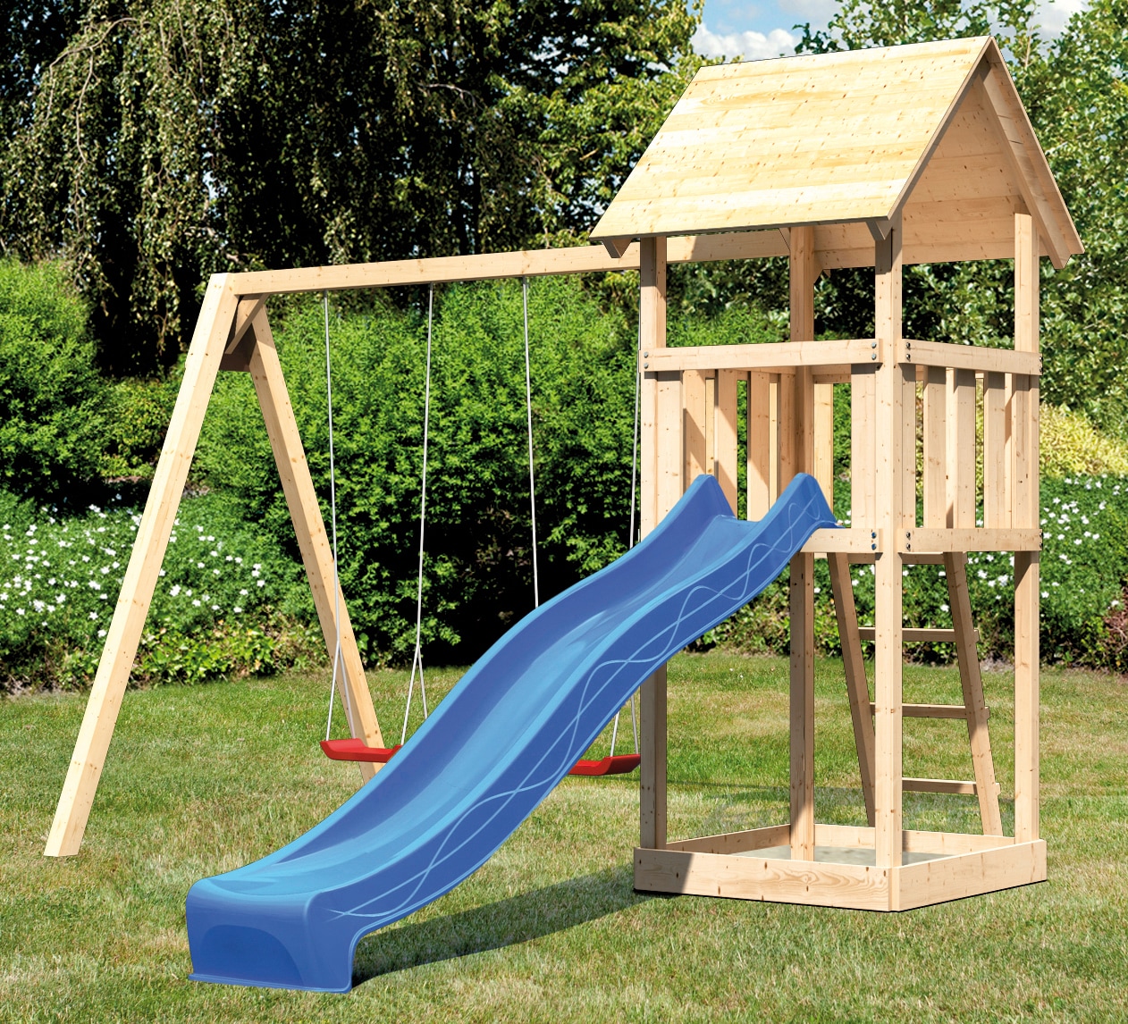 KONIFERA Spielturm »Rosie C«, BxTxH: 382x185x291 cm