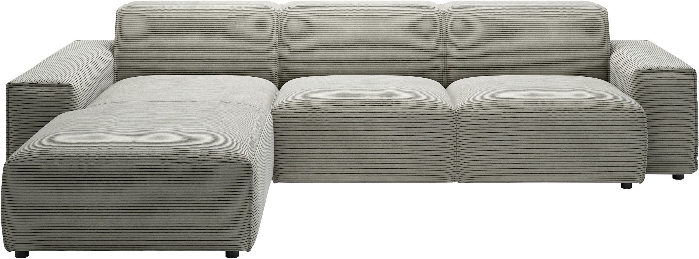 andas Ecksofa »Glimminge auch in Breitcord, Feincord, Bouclé + Easy care-Bezug«, L-Form, Breite 294, Zierkissen