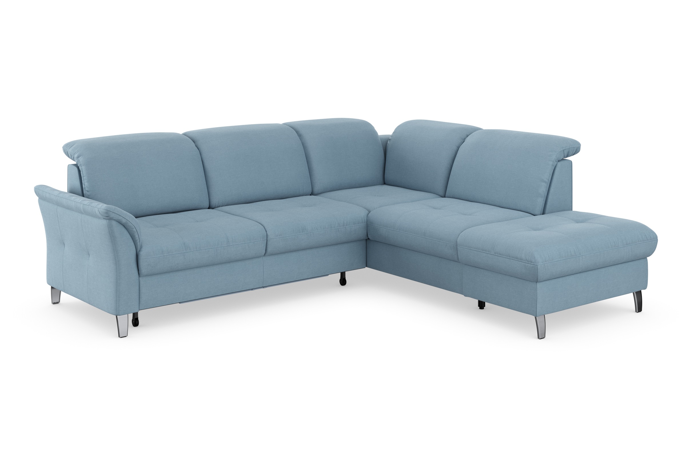sit&more Ecksofa »Maggiore L-Form«, wahlweise mit Kopfteilverstellung, Bettfunktion und Stauraum