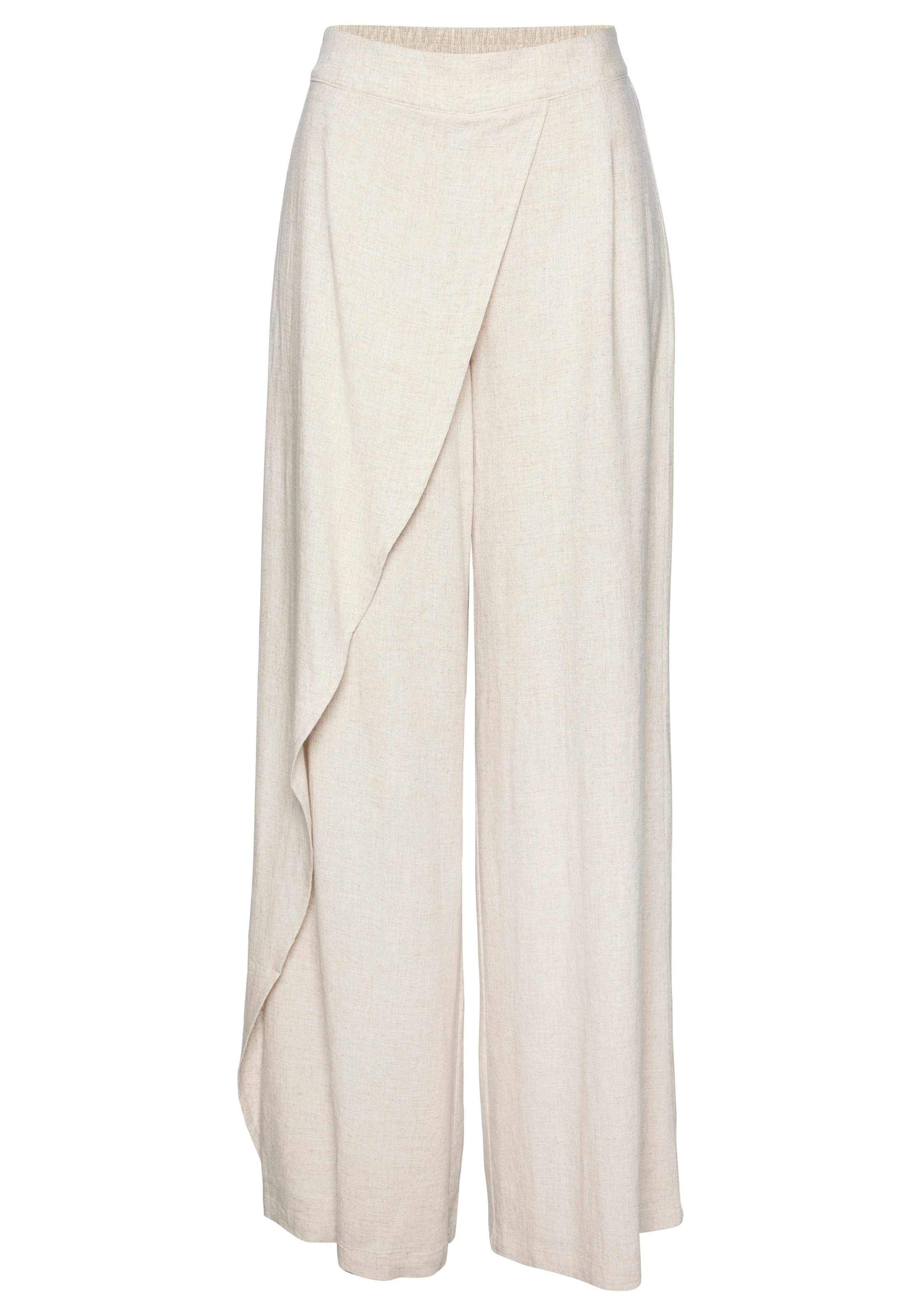 French Connection Leinenhose  im weit fließendem Lagenlook