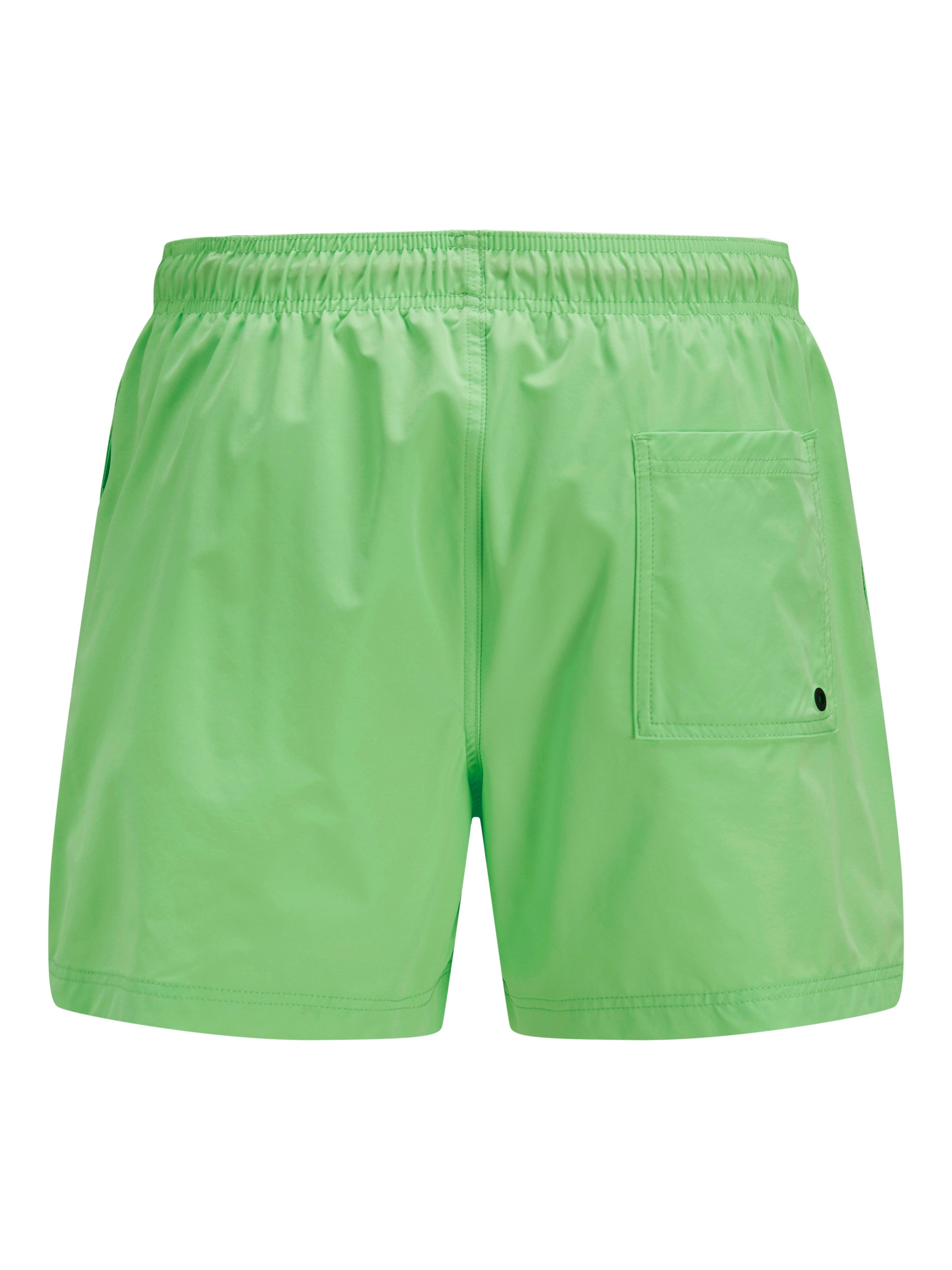 Jack & Jones Junior Badeshorts »JPSTMAUI mit Logoprint und praktischen Taschen«, bedruckt, modisch, regular fit, Web