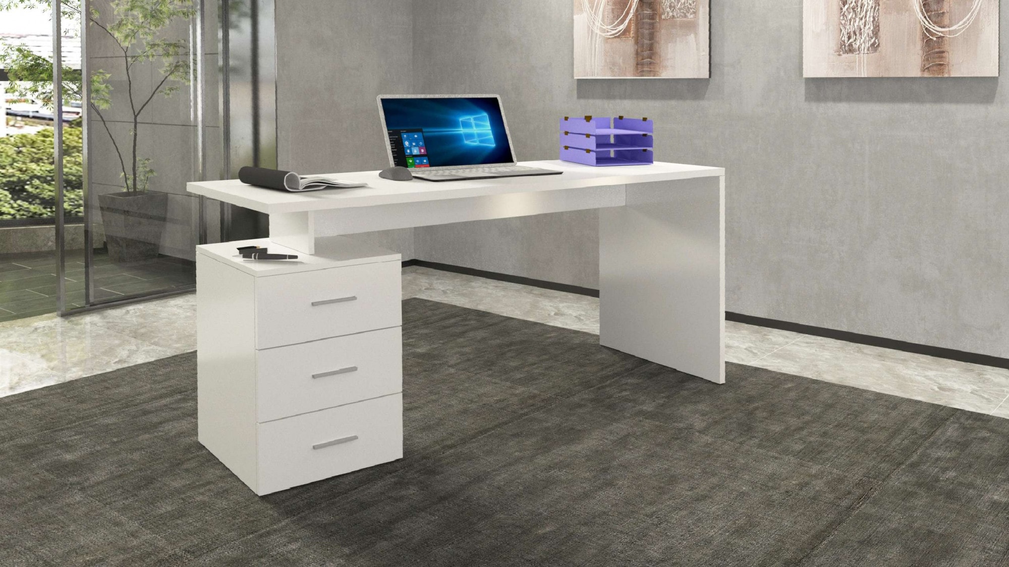 INOSIGN Schreibtisch »NEW SELINA«, hochwertiges ital. Design
