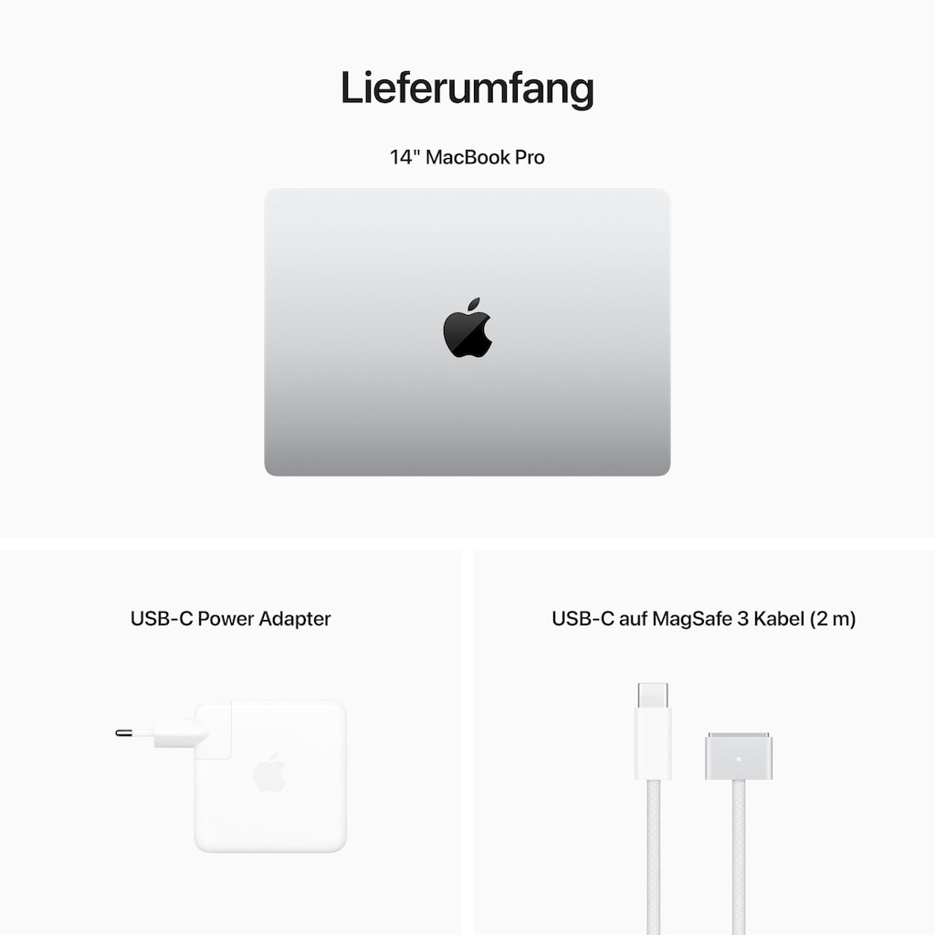 Apple Notebook »14" MacBook Pro«, 35,97 cm, / 14,2 Zoll, Apple, M2 Pro, 19-Core GPU, 1000 GB SSD