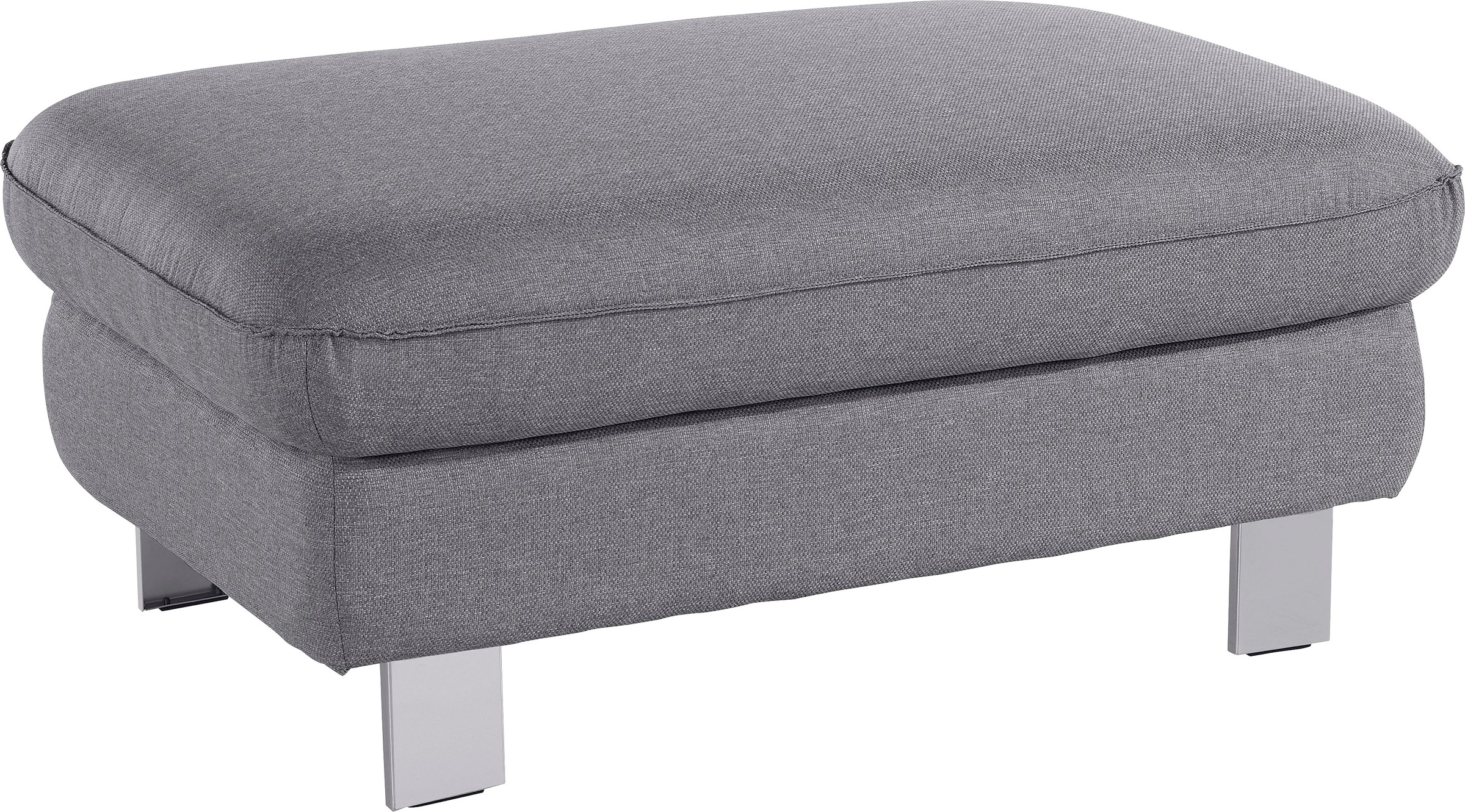 COTTA Polstergarnitur »Driver L-Form«, (Set, 2 tlg.), Set bestehend aus: Ecksofa mit Kopfteilverstellung & Hocker