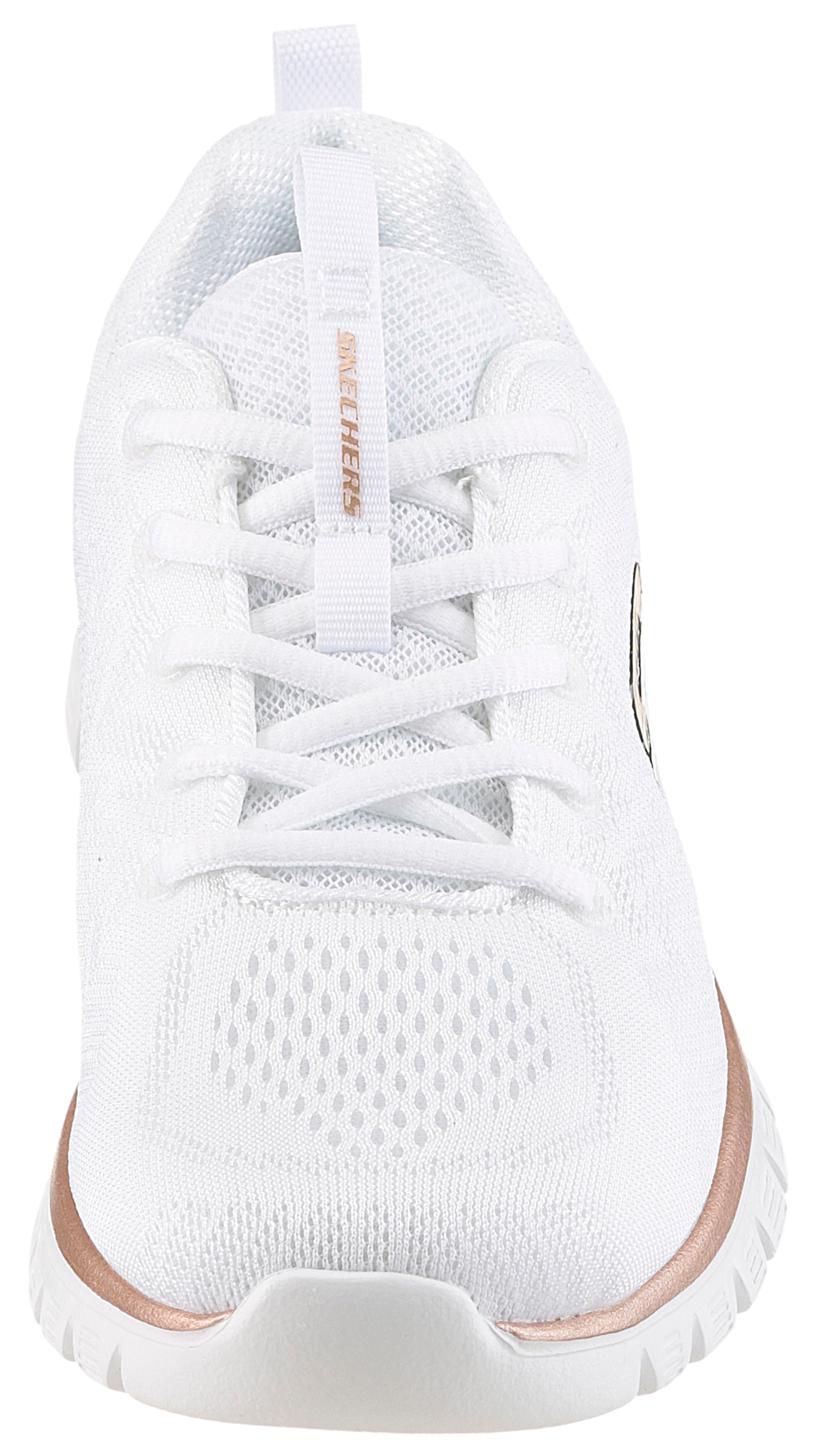 Skechers Sneaker »Graceful - Get Connected«, Freizeitschuh, Halbschuh, Schnürschuh für die Maschinenwäsche geeignet
