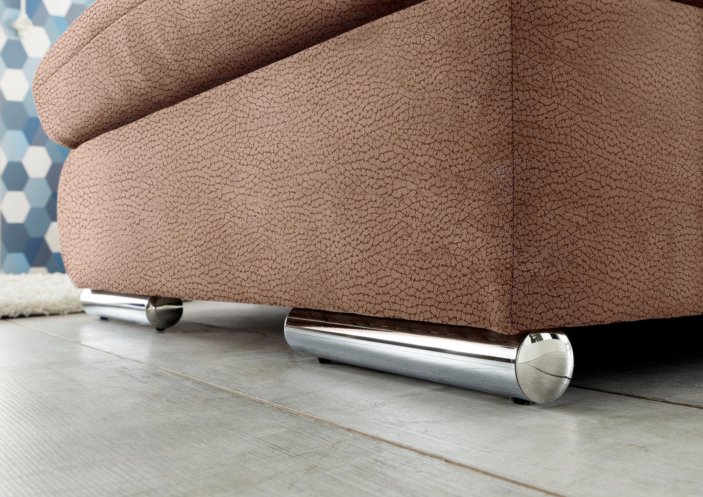 set one by Musterring Ecksofa »SO 4100«, wahlweise mit Bettfunktion