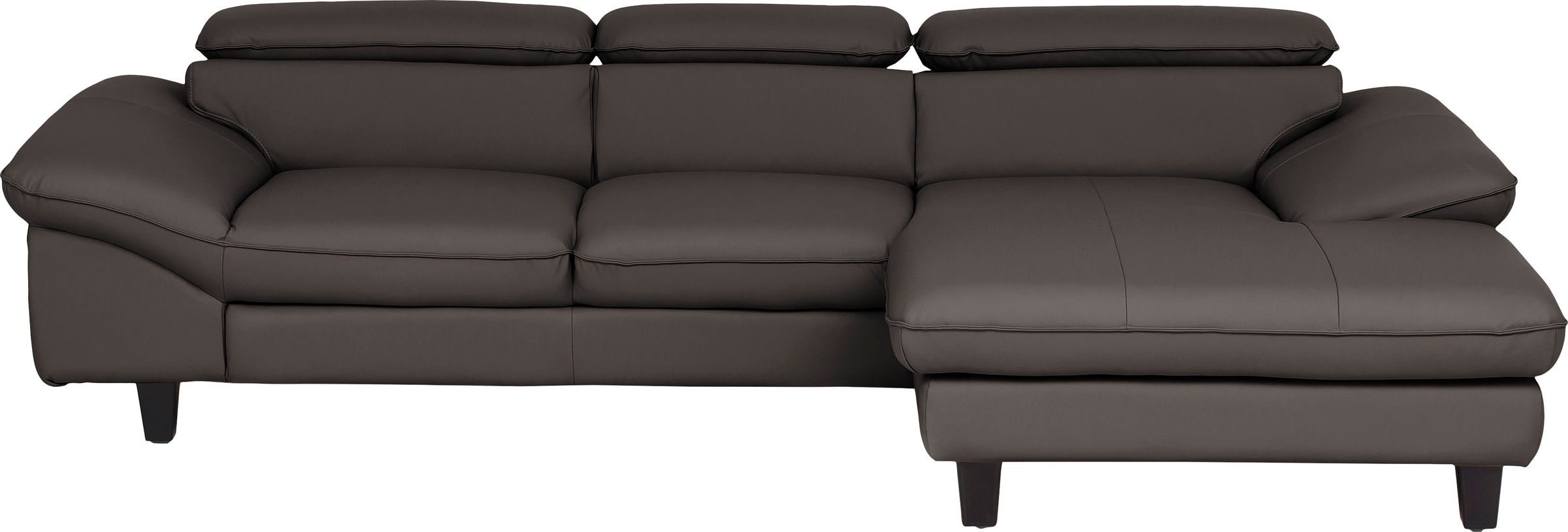 Home affaire Ecksofa »Pilot L-Form«, mit Kopfteilverstellung, optional Bettfunktion und Bettkasten