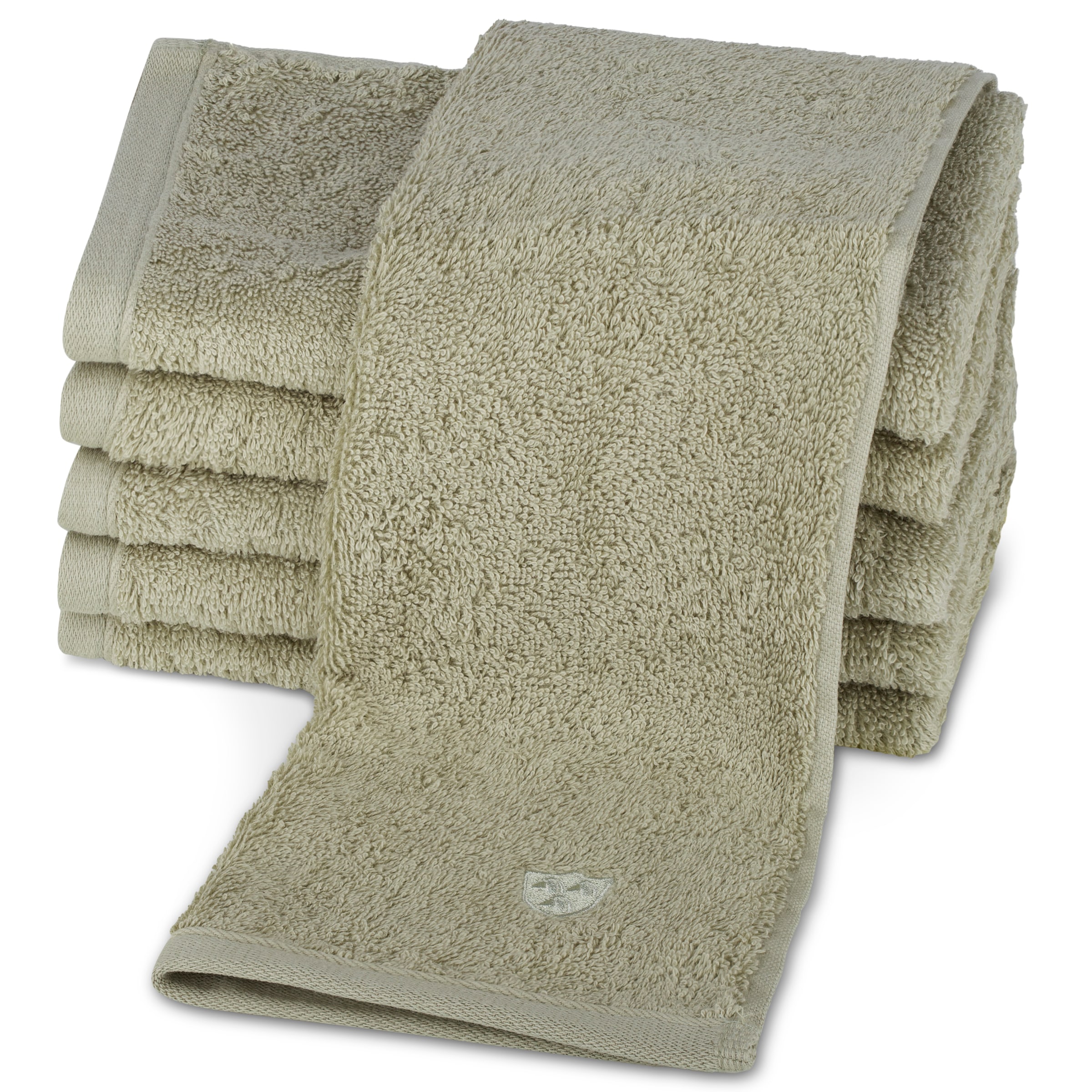 ROSS Gaestehandtuecher »Vita 4004« Bestickung ROSS-Emblem