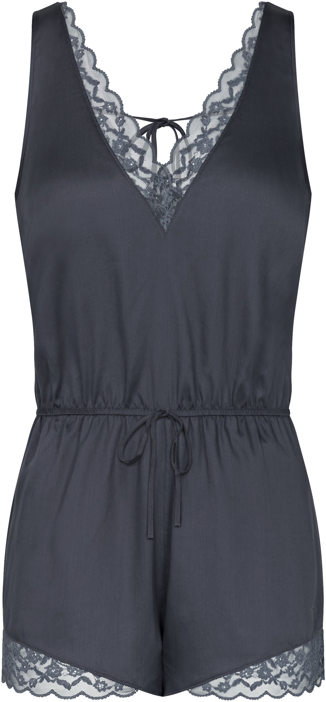 Triumph Schlafoverall »Silky Sensuality Romper«, (1 tlg.), mit Spitzeneinsätzen
