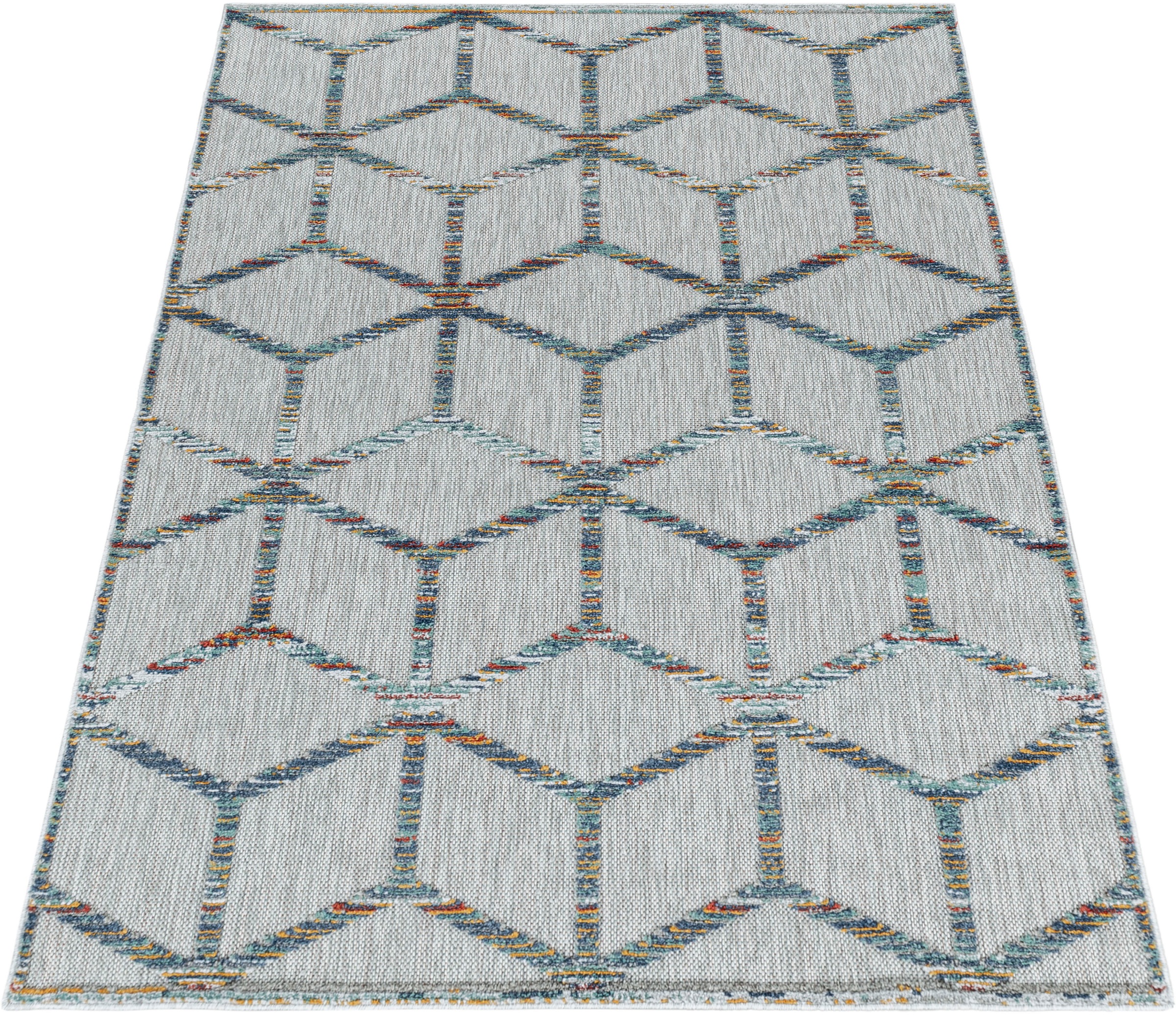 Ayyildiz Teppiche Teppich »BAHAMA 5151«, rechteckig, 8 mm Höhe, Läufer, Fla günstig online kaufen
