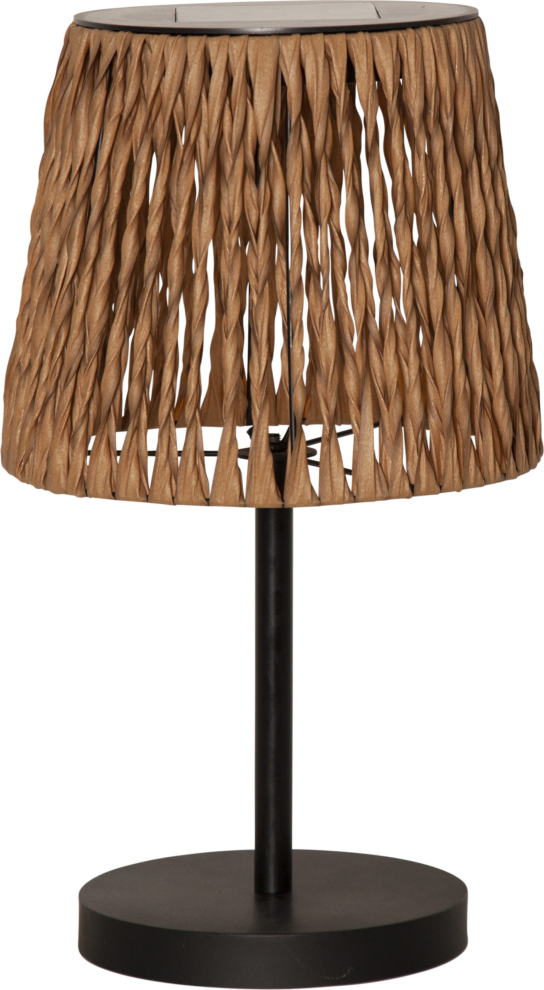 Parforce Traditional Hunting LED Solarleuchte »Solarlampe Cesta« LED-Board 1 Stk. Warmweiß Dämmerungssensor, synthetische Rattan-Optik