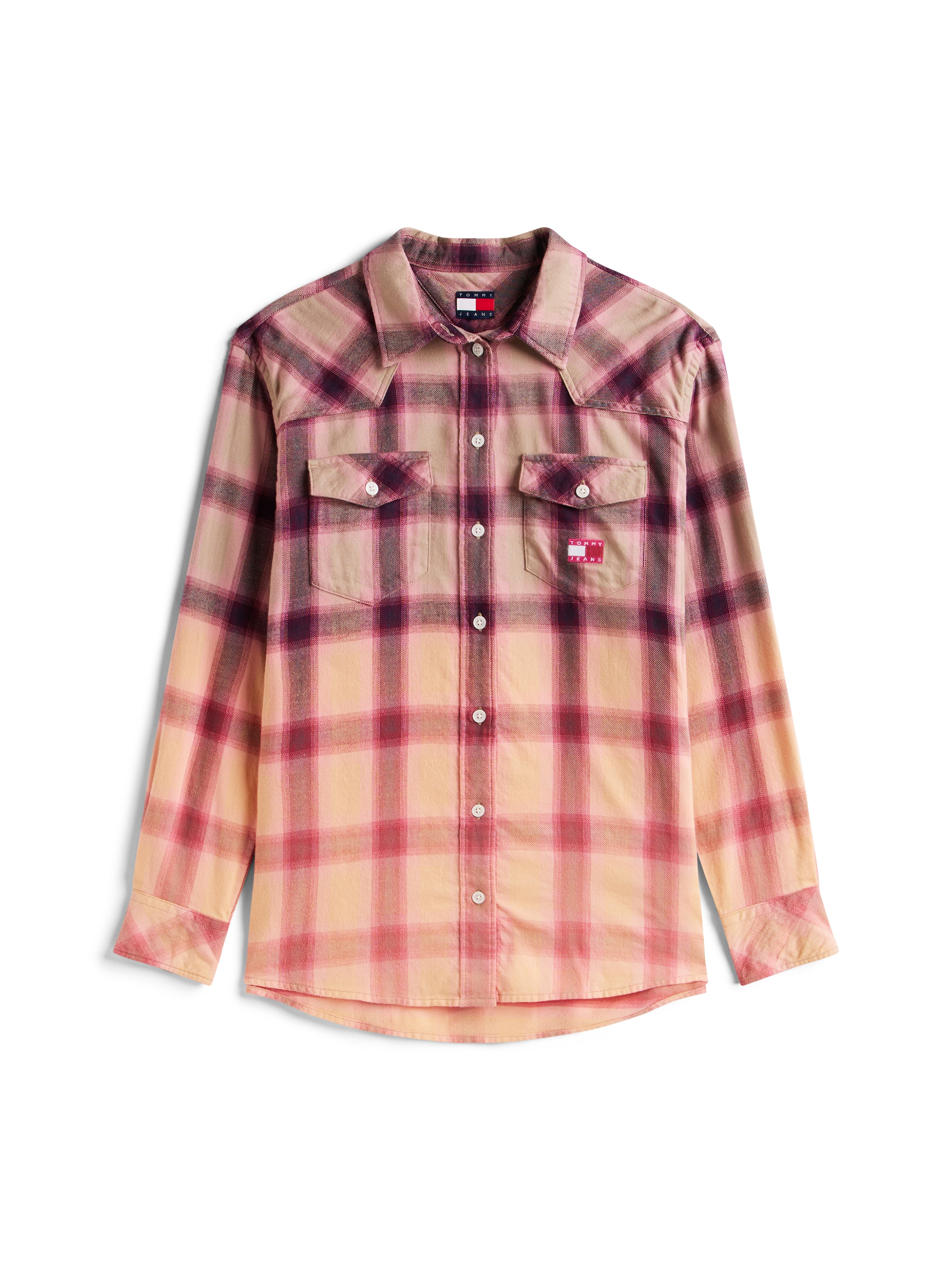 Tommy Jeans Flanellbluse »TJW RLX FLANNEL SHIRT« aus weicher Flanell Qualität