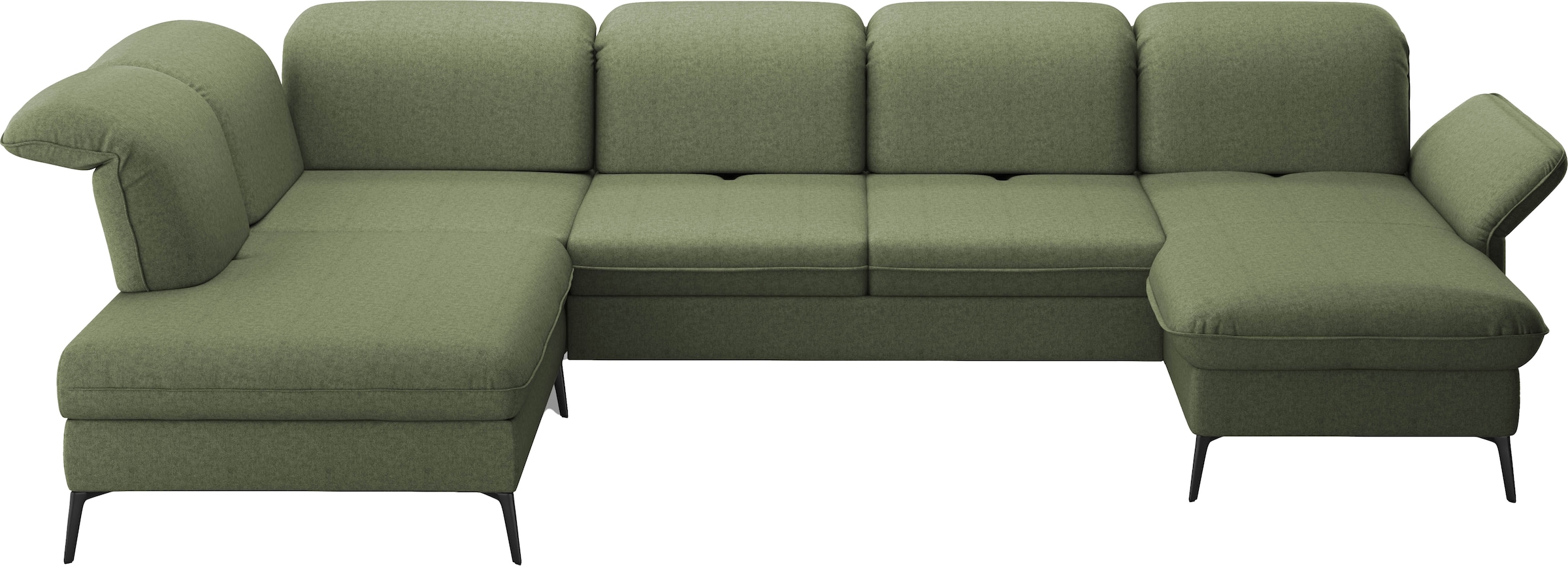 sit&more Wohnlandschaft »Emely«, mit Sitztiefenverstellung optional mit Bettfunktion und Bettkasten