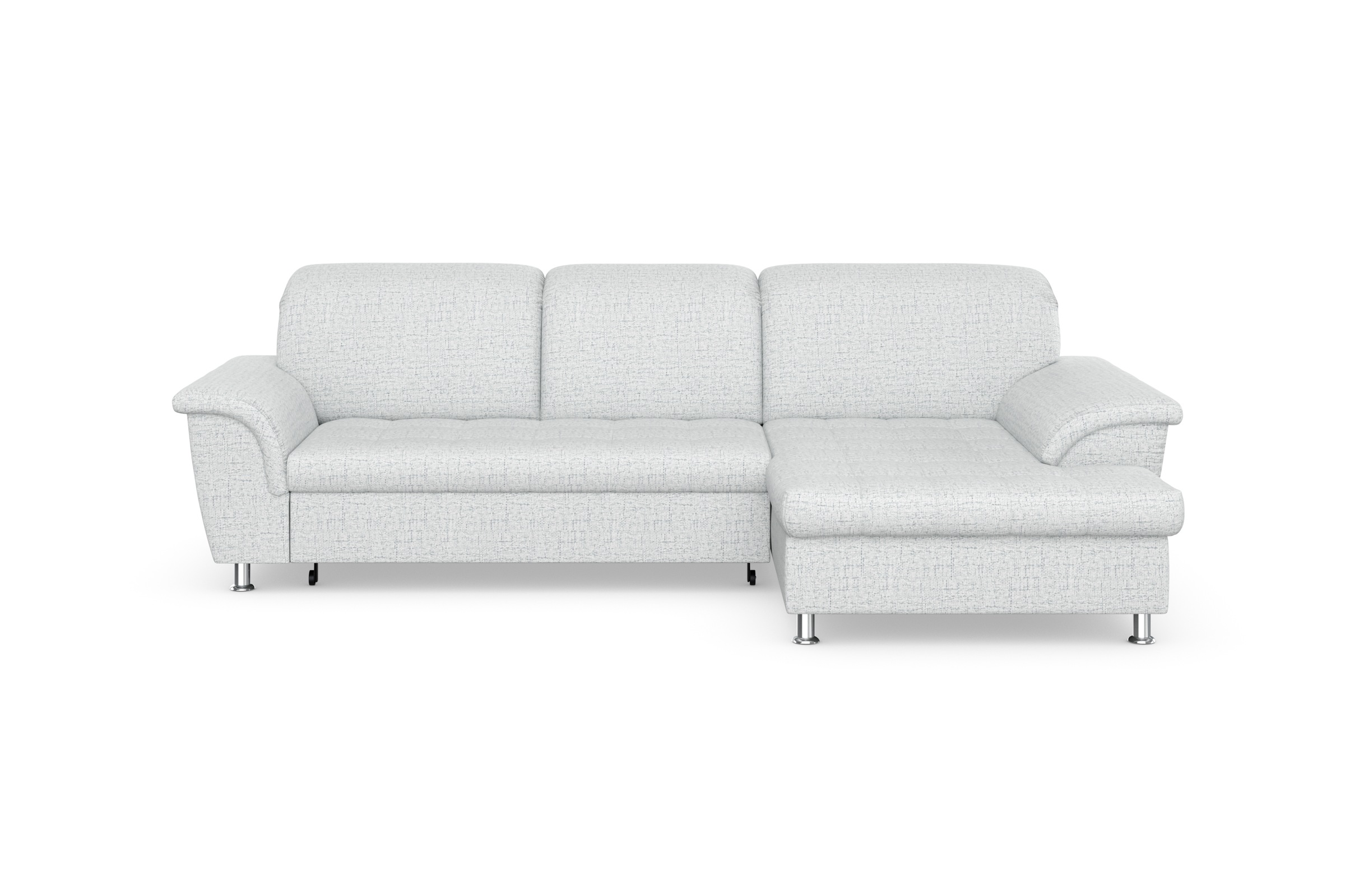 DOMO collection Ecksofa »Franzi Steppung im Sitzbereich B7T/H: 278/162/80 c günstig online kaufen