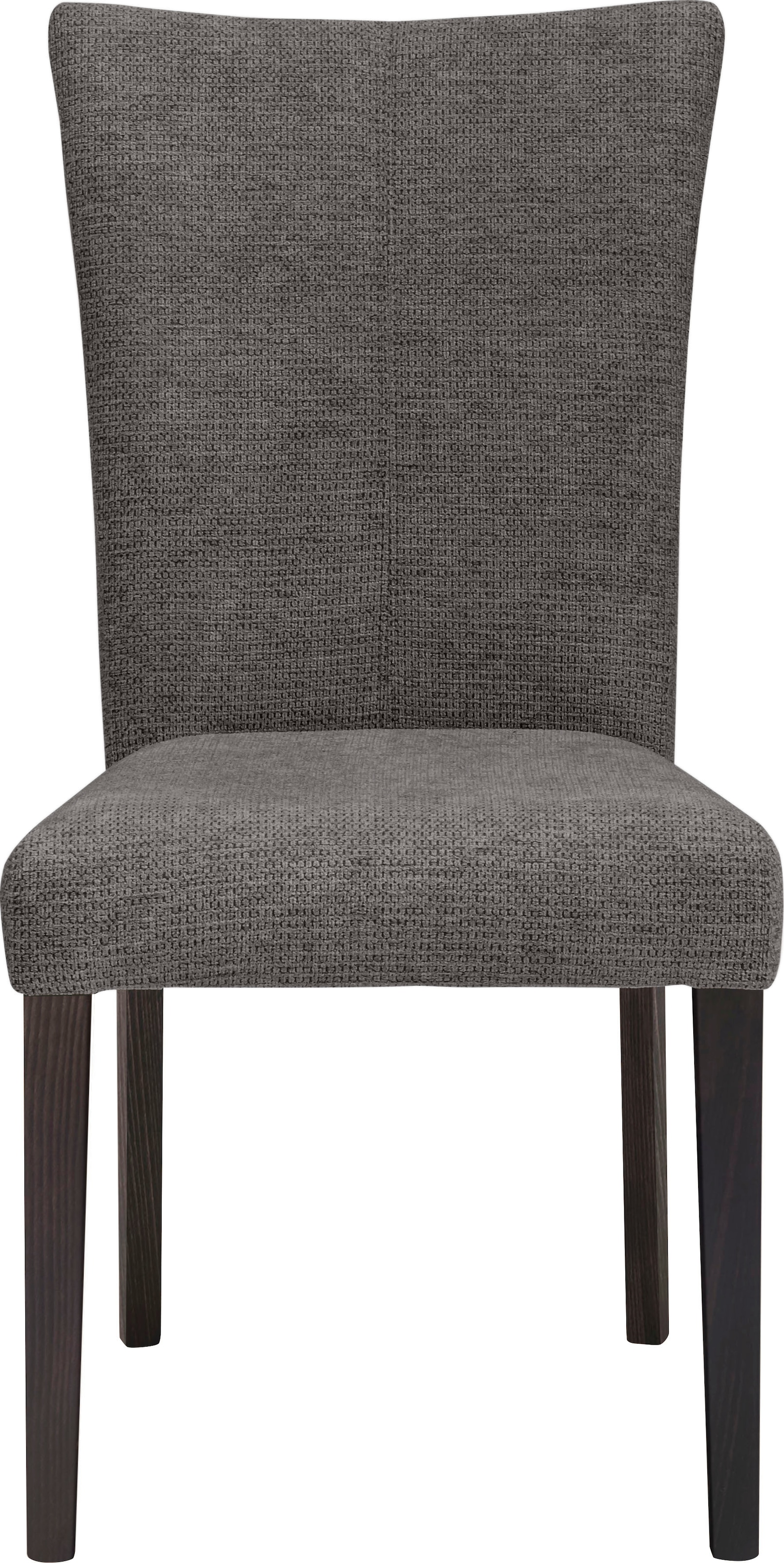 Home affaire 4-Fußstuhl »Aspen«, (Set), 2 St., Softstruktur, Beine aus massiver Buche, wengefarben lackiert