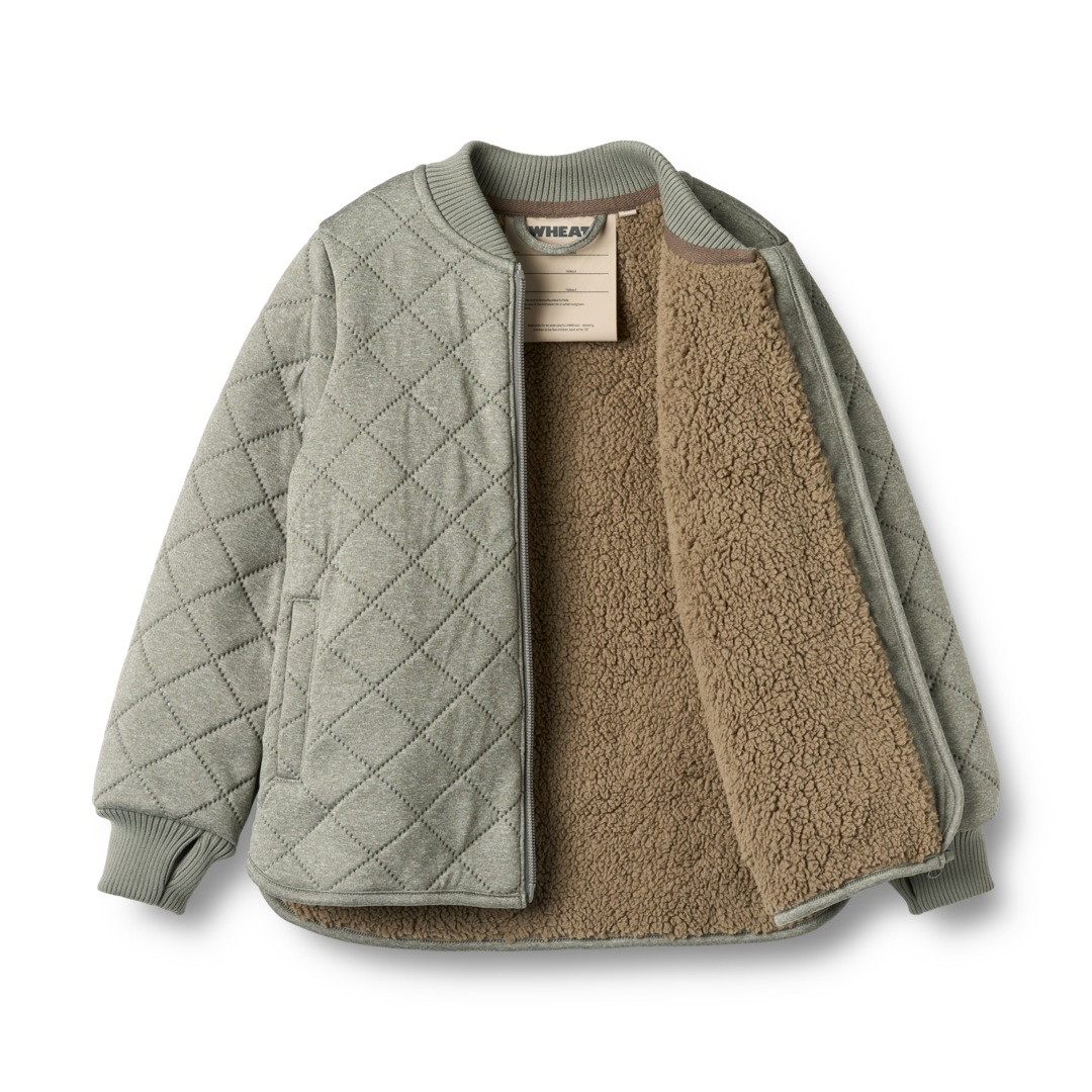 WHEAT Outdoorjacke »Thermo Jacket Benni«, ohne Kapuze, wasserdicht