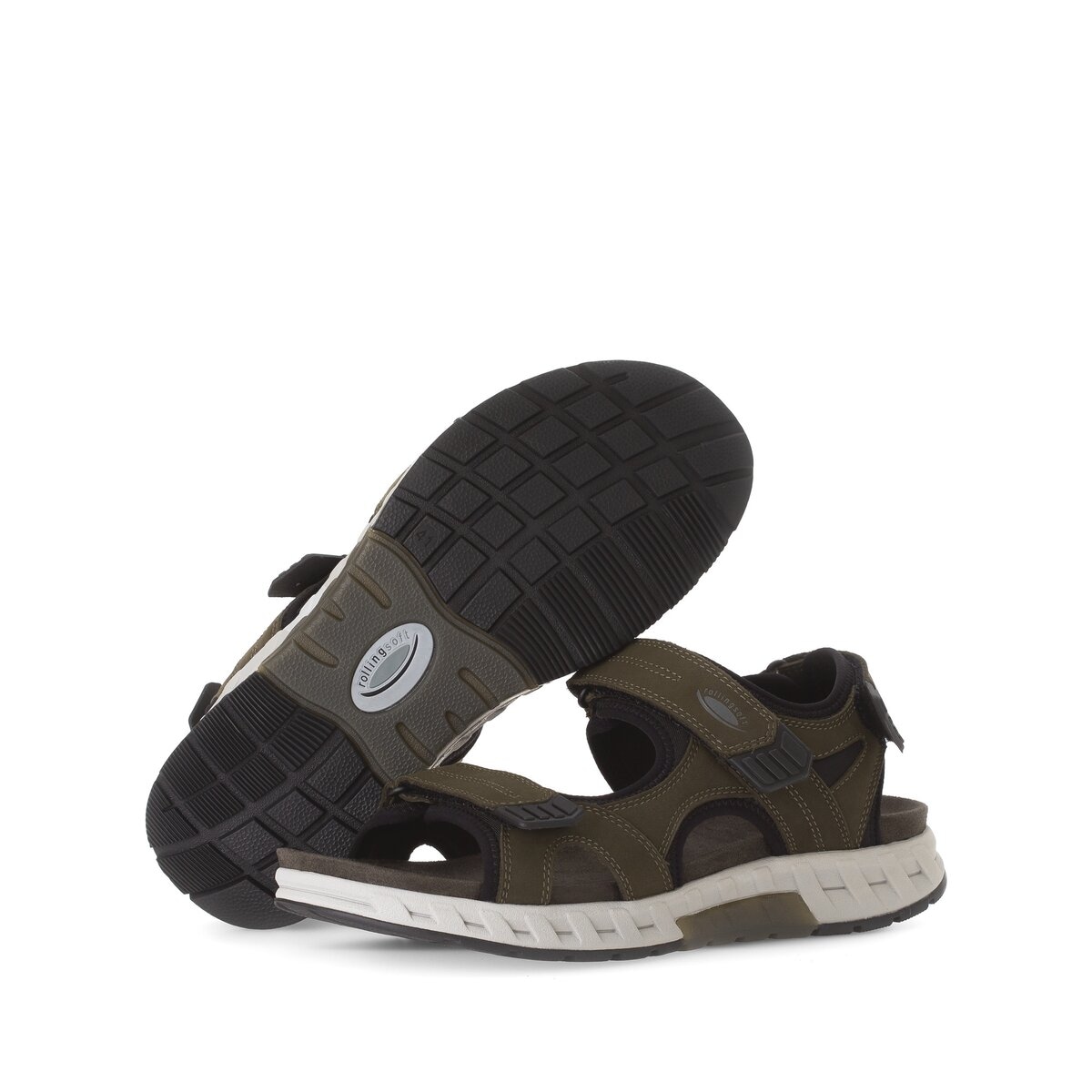 Gabor Trekkingsandale »rollingsoft Trekkingsandale Materialmix Leder/Textil«