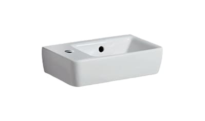 GEBERIT Waschbecken »Renova Comfort«, verk. Ausladung 40x25 cm, Hl. links, mit... kaufen