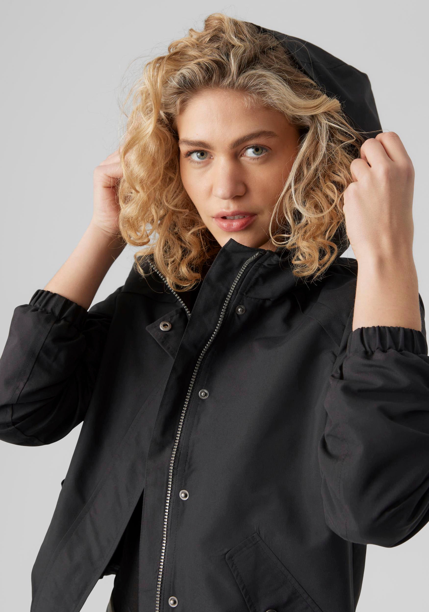 Vero Moda Parka »VMZOA SHORT PARKA NOOS«, mit Kapuze, mit Kapuze