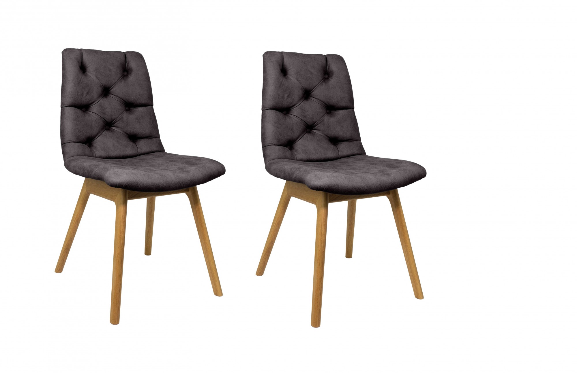 andas 4-Fußstuhl »Ramon« (Set) 2 Stk.mit Massivholzbeinen, verschiedene Sto günstig online kaufen