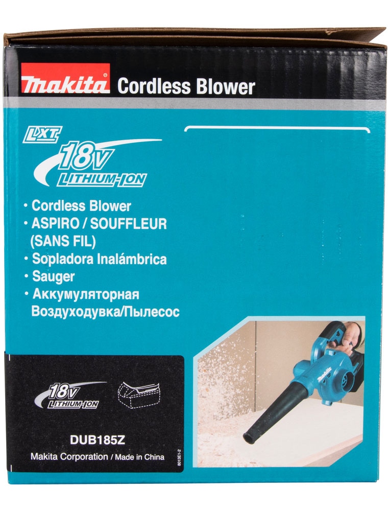 Makita Akku-Gebläse »DUB185Z«, 18V, 192 m³/h, 98 m/s, 58 mbar, ohne Akku und Ladegerät