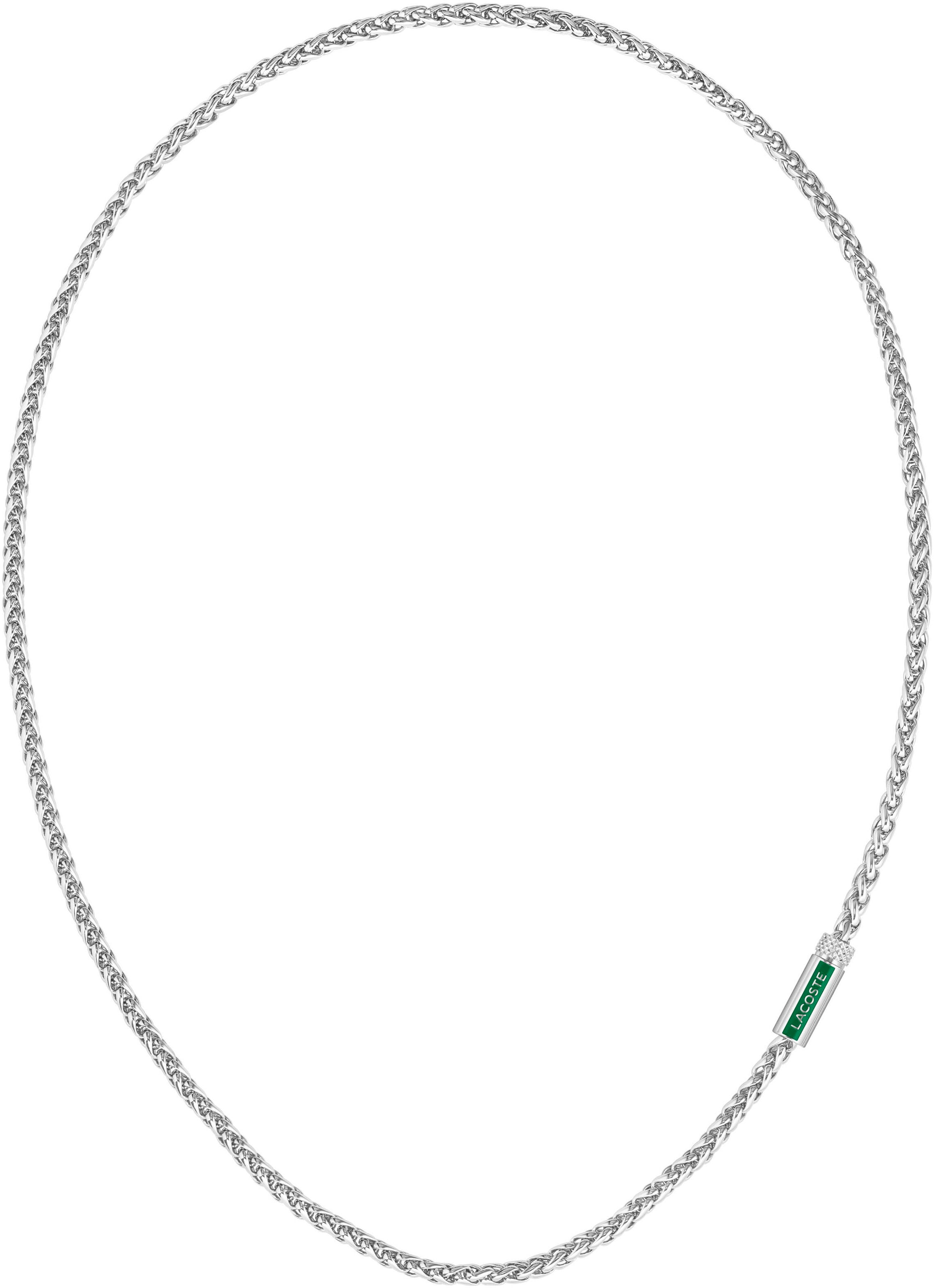Lacoste Edelstahlkette »SPELT« mit Emaille