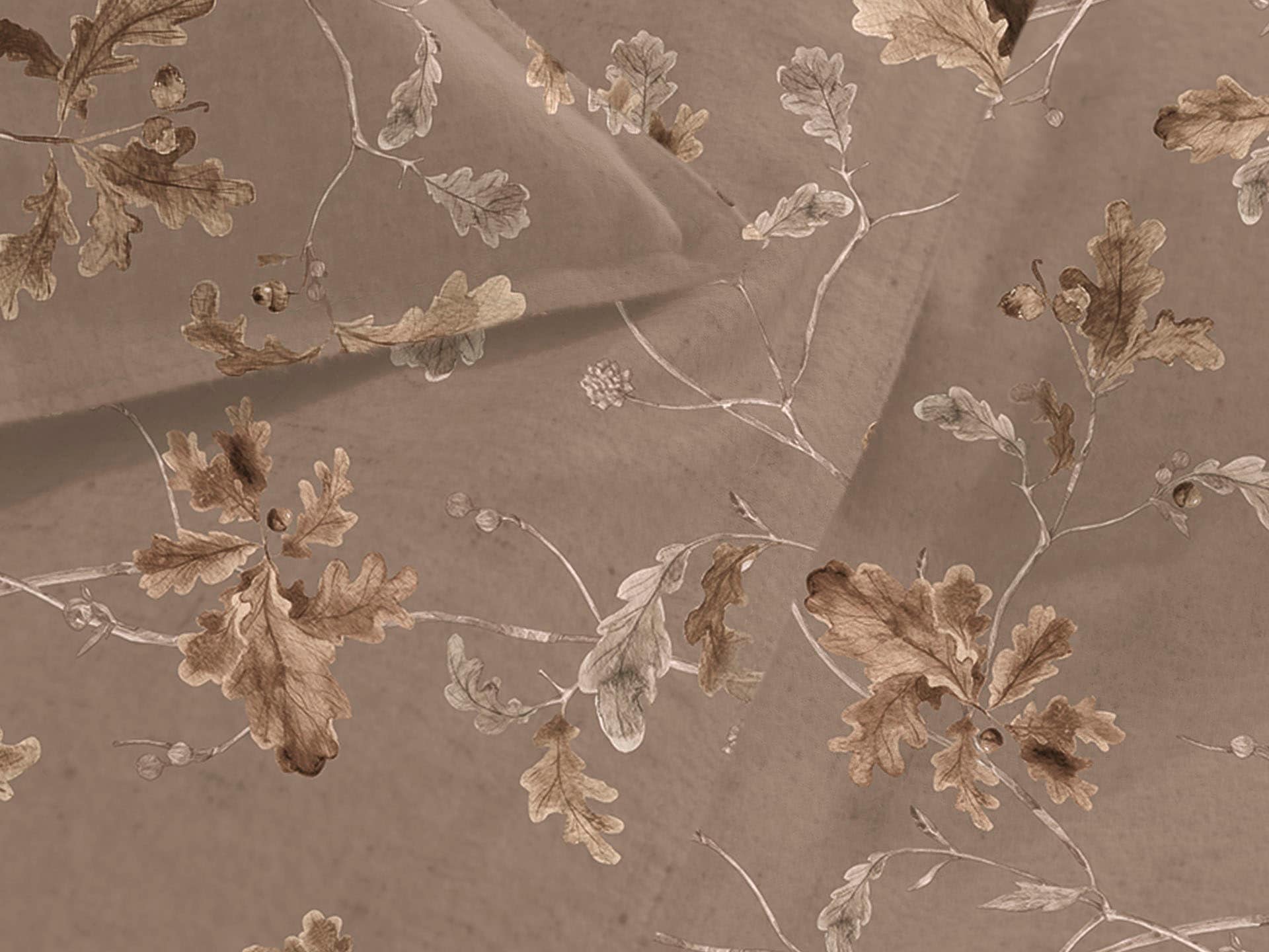 Heckett & Lane Bettwäsche »Bronco« 2 Stk. tlg. Blätter Design, hochwertiges Flanell, Bettwäsche ab 135x200 cm