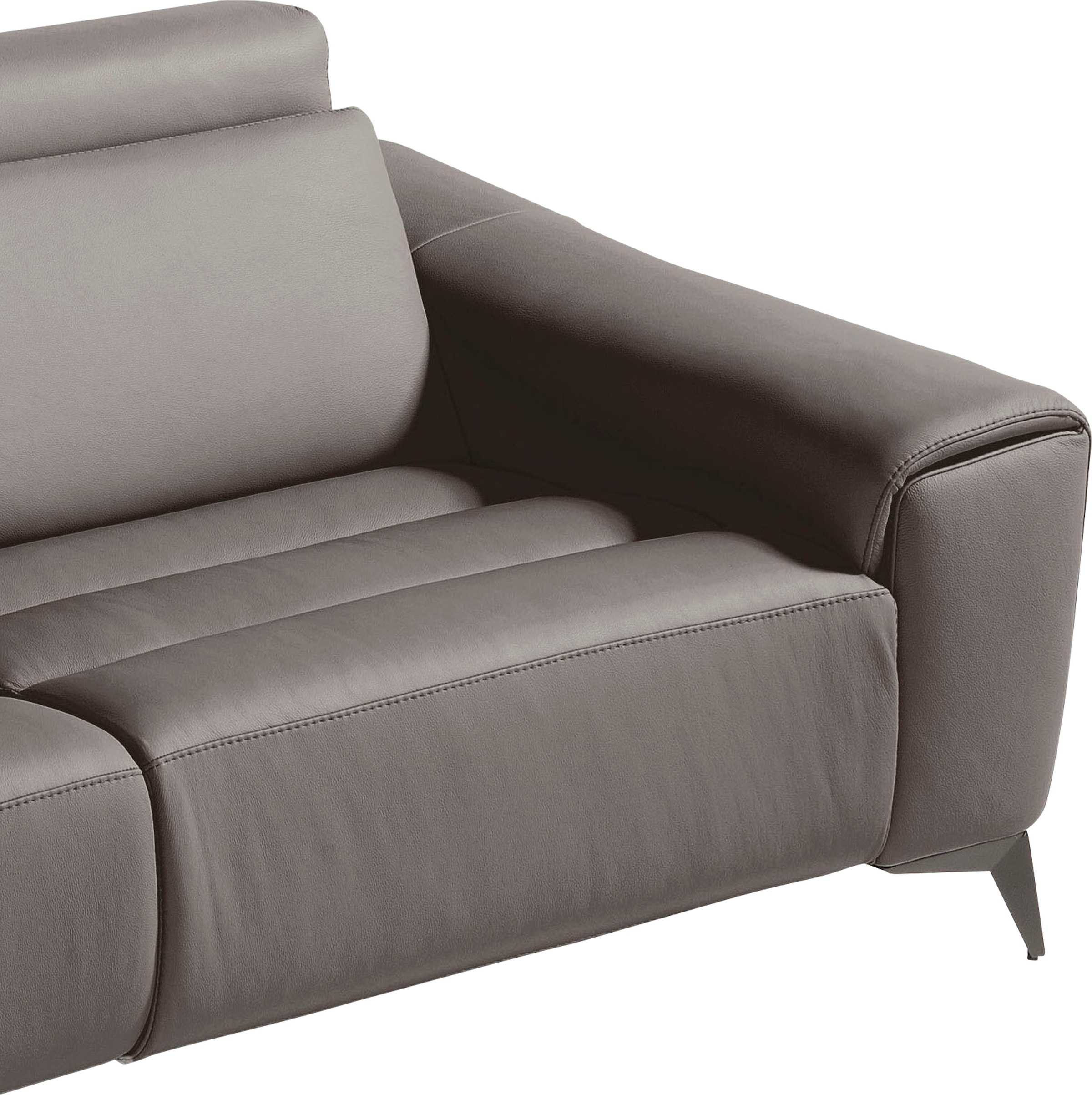 Egoitaliano 2,5-Sitzer »Suzette, Designsofa mit elektrischen Komfortfunktionen, edel & bequem« inkl. 2 elektronischer Relaxfunktionen, Rücken- und Fußteilfunktion