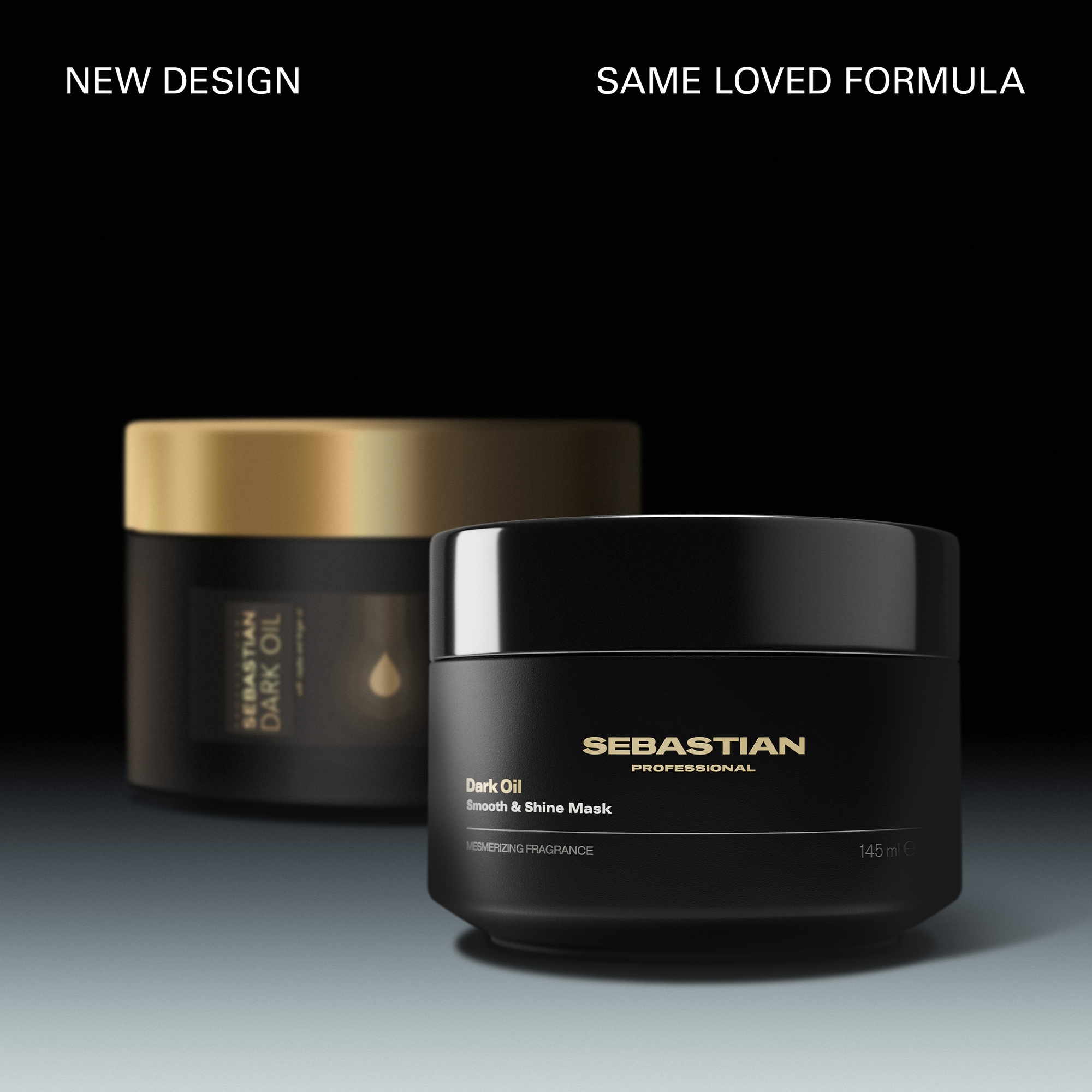 Sebastian Professional Haarmaske »Dark Oil Mask« für geschädigtes, glanzloses, trockenes und widerspenstiges Haar